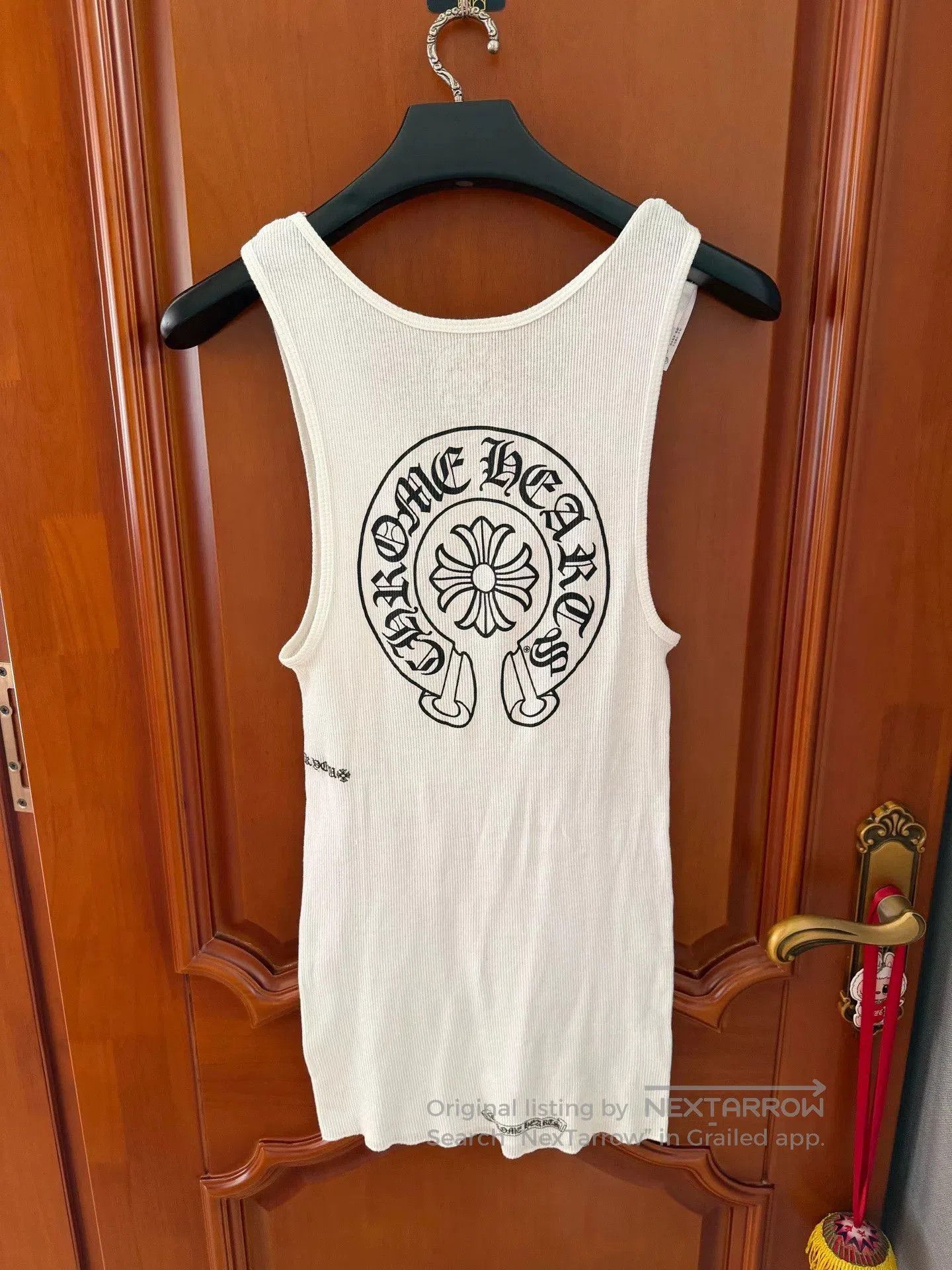 Chrome Hearts chrome hearts white tank top with logo. Size L / US 10 / IT 46 - 2 Thumbnail