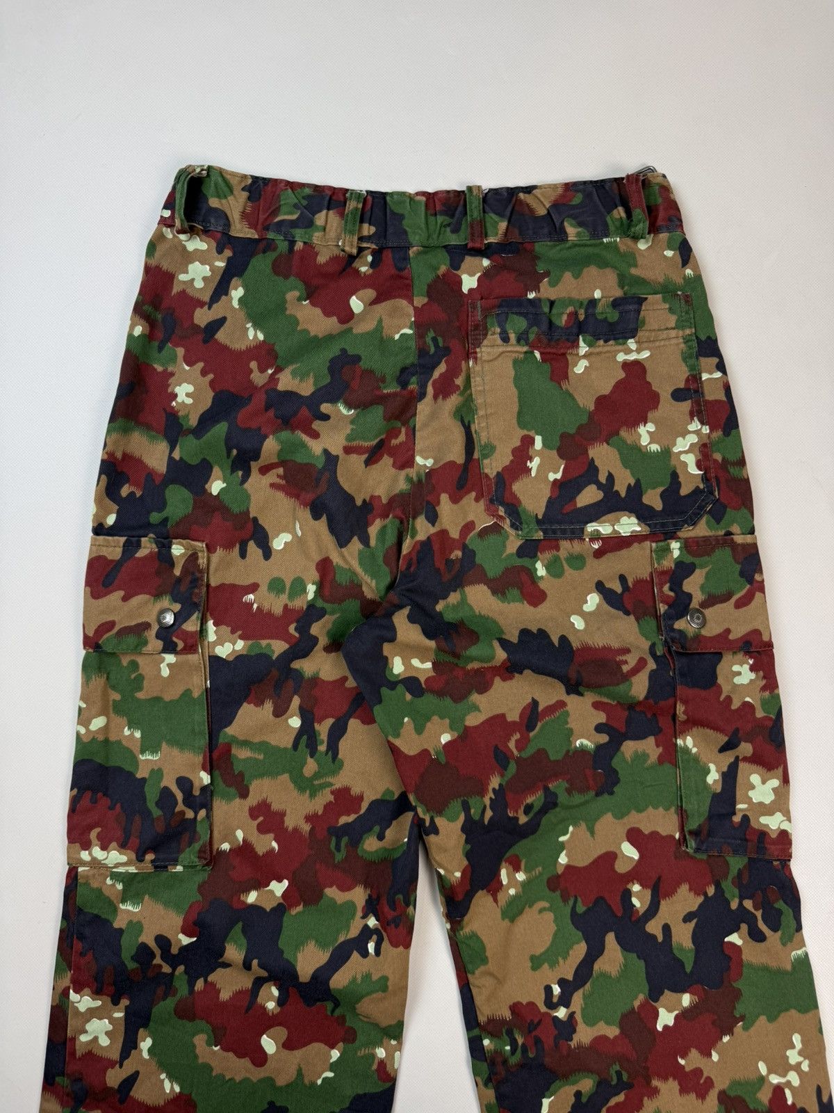 Vintage Military Swiss Army Alpenflage Camo M83 Cargo Pants Trousers Size US 30 / EU 46 - 21 Thumbnail
