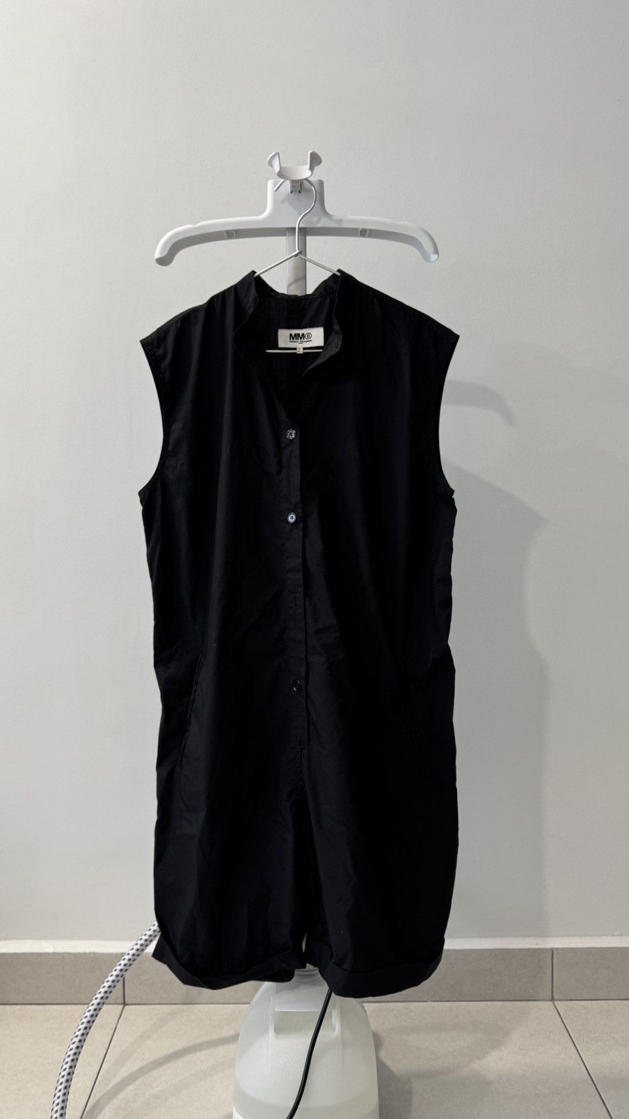 Maison Margiela MM6 Maison Margiela Black Short Jumpsuit Size XS / US 0-2 / IT 36-38 - 6 Thumbnail