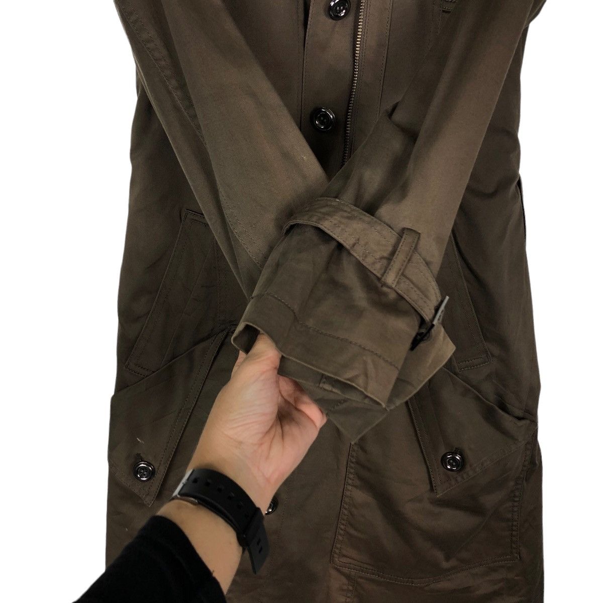 Japanese Brand 🔥Rare Bondage Parachute Biker Jacket Femme Tornado Mart Size M / US 6-8 / IT 42-44 - 12 Thumbnail