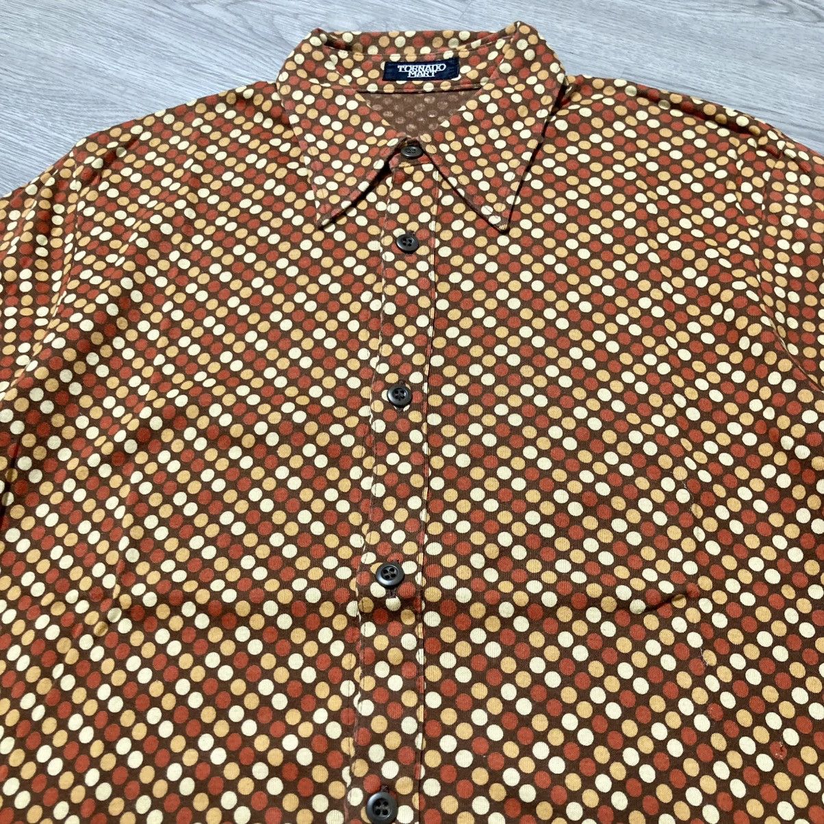 Tornado Mart 2000s Tornado Mart Japan Polkadot Motif Button Up Shirt Size US M / EU 48-50 / 2 - 3 Thumbnail