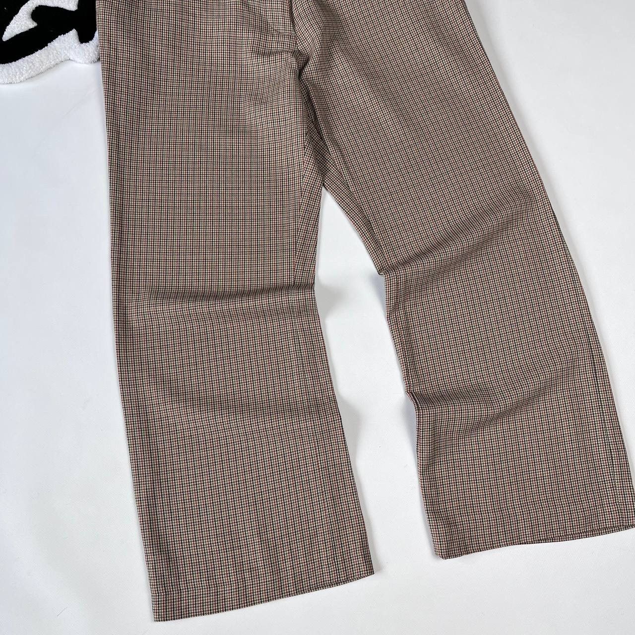Vanessa Bruno × Vintage Vanessa Bruno Brown Pants Trousers Wool Blend High Waisted Size 28" / US 6 / IT 42 - 3 Thumbnail