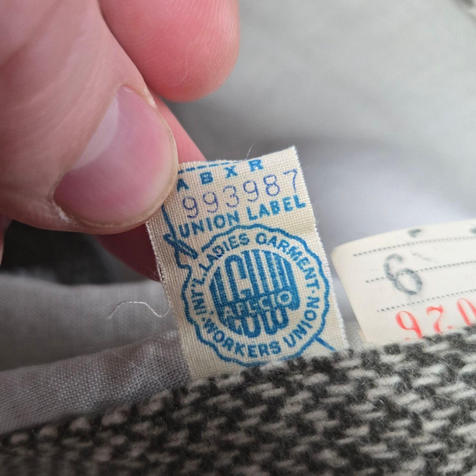 Vintage 1960s Bonwit Teller Gray Wool Tweed Mod Shift Dress Size 4 Size S / US 4 / IT 40 - 11 Thumbnail