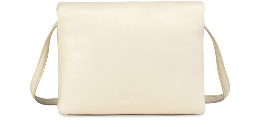 Marni o1w1db11125 Size :OS/Prisma Leather Clutch in White Size ONE SIZE - 4 Thumbnail