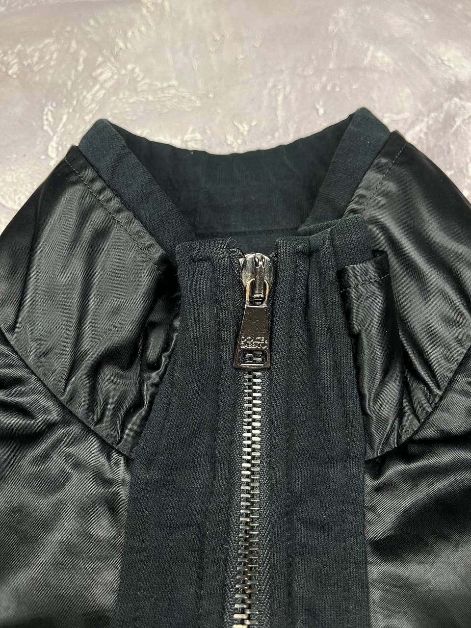 Dolce & Gabbana Dolce & Gabbana Men's Black Bomber Jacket Full Zip Size US S / EU 44-46 / 1 - 4 Thumbnail