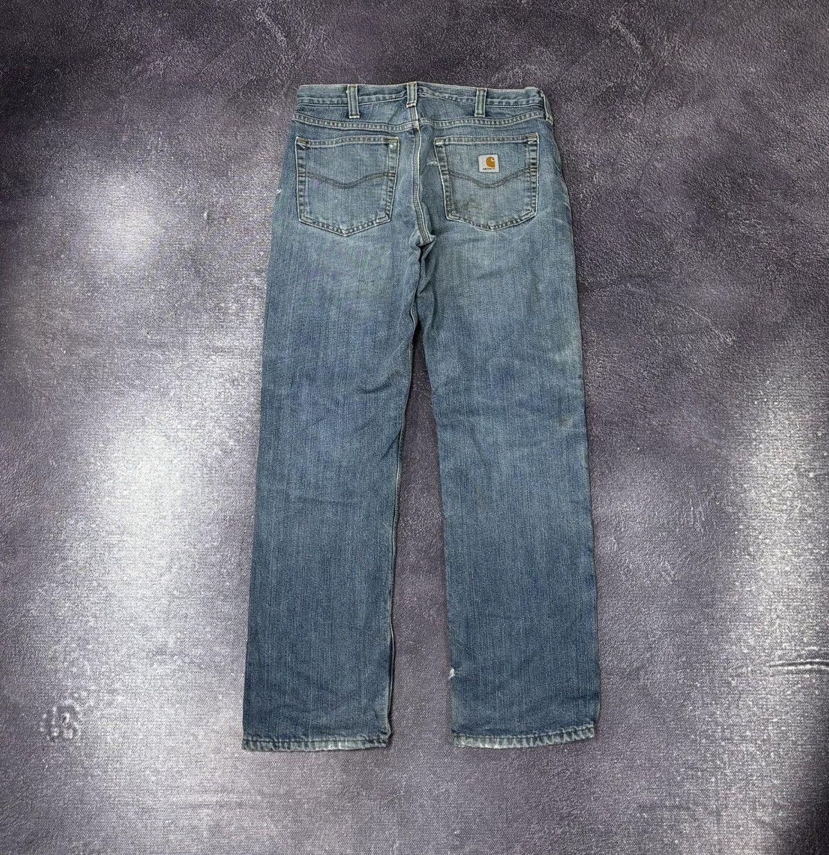Carhartt Vintage Carhartt Relaxed Fit Blue Work Denim Hype Jeans Size US 32 / EU 48 - 1 Thumbnail