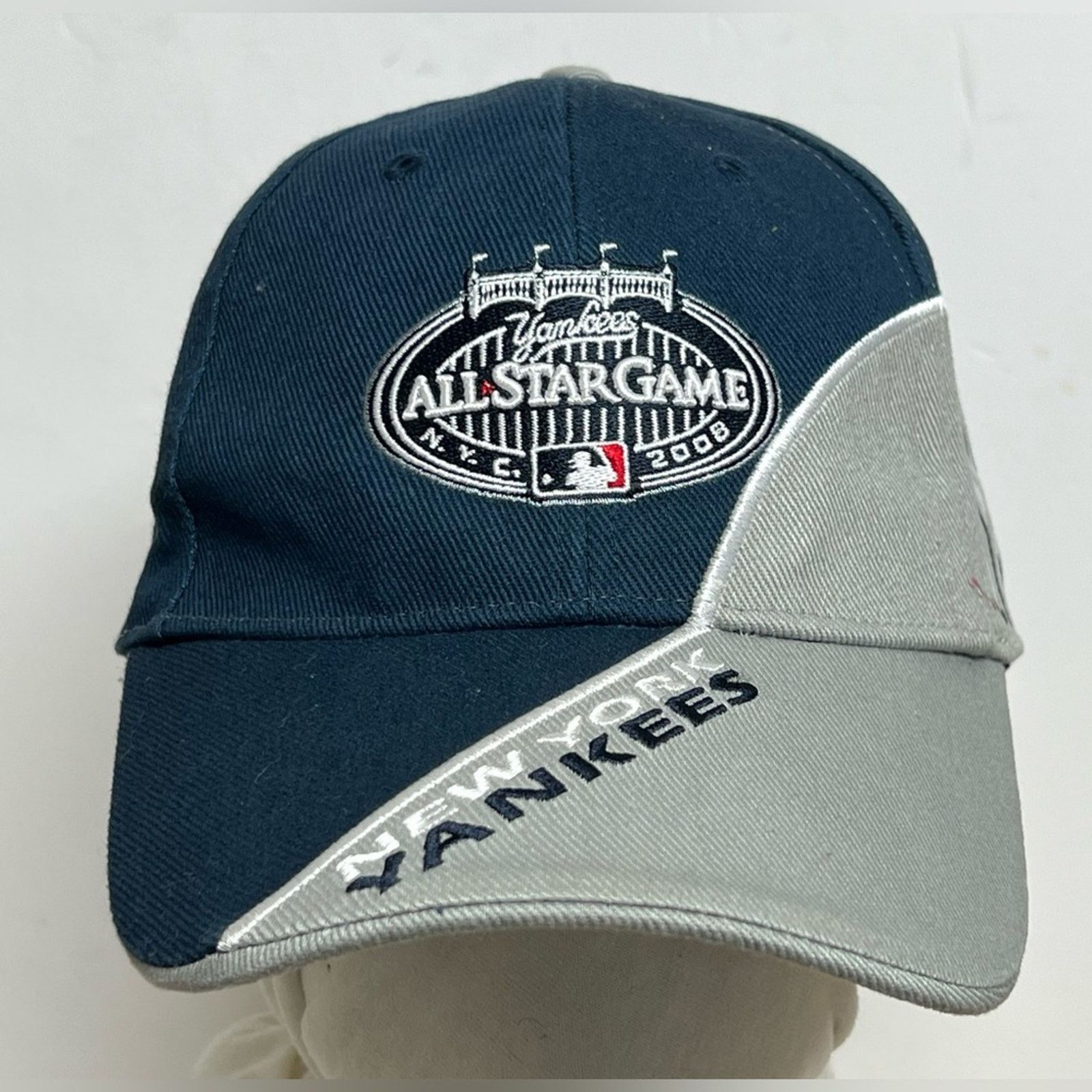 Twins Enterprise Inc. 2008 MLB All Star Game New York Yankees Hat Adjustable NICE Size ONE SIZE - 1 Thumbnail