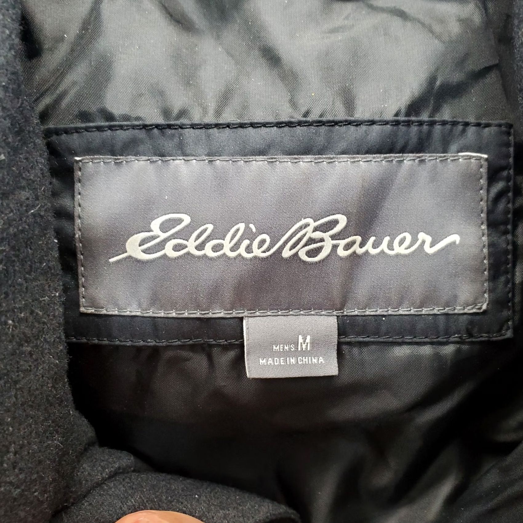 Eddie Bauer Eddie Bauer Puffer Jacket Mens M Black Full Zip Lightweight Packable EB650 Down Coat Size US M / EU 48-50 / 2 - 6 Thumbnail