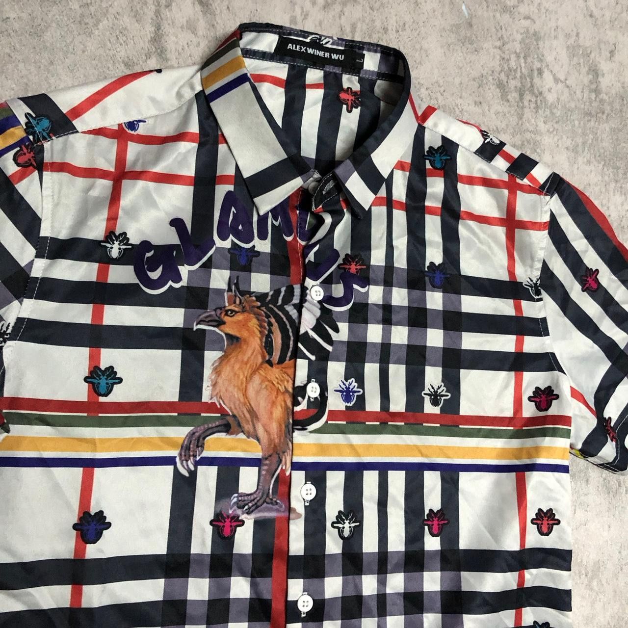 Other Multi-coloured cotton button-up shirt with a bold design Size US S / EU 44-46 / 1 - 2 Thumbnail