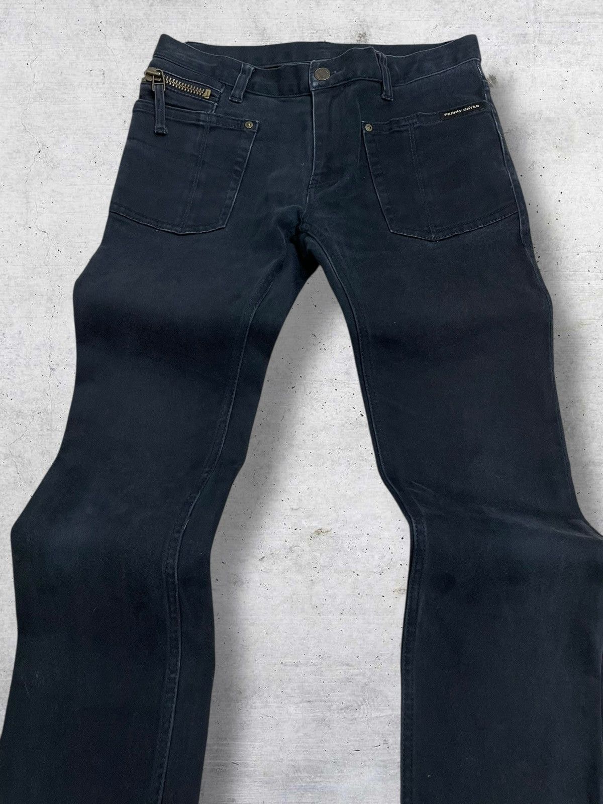 Japanese Brand VINTAGE PEARLY GATES JAPAN DESIGNER PUNK STYLE SKINNY PANT Size US 28 / EU 44 - 5 Thumbnail