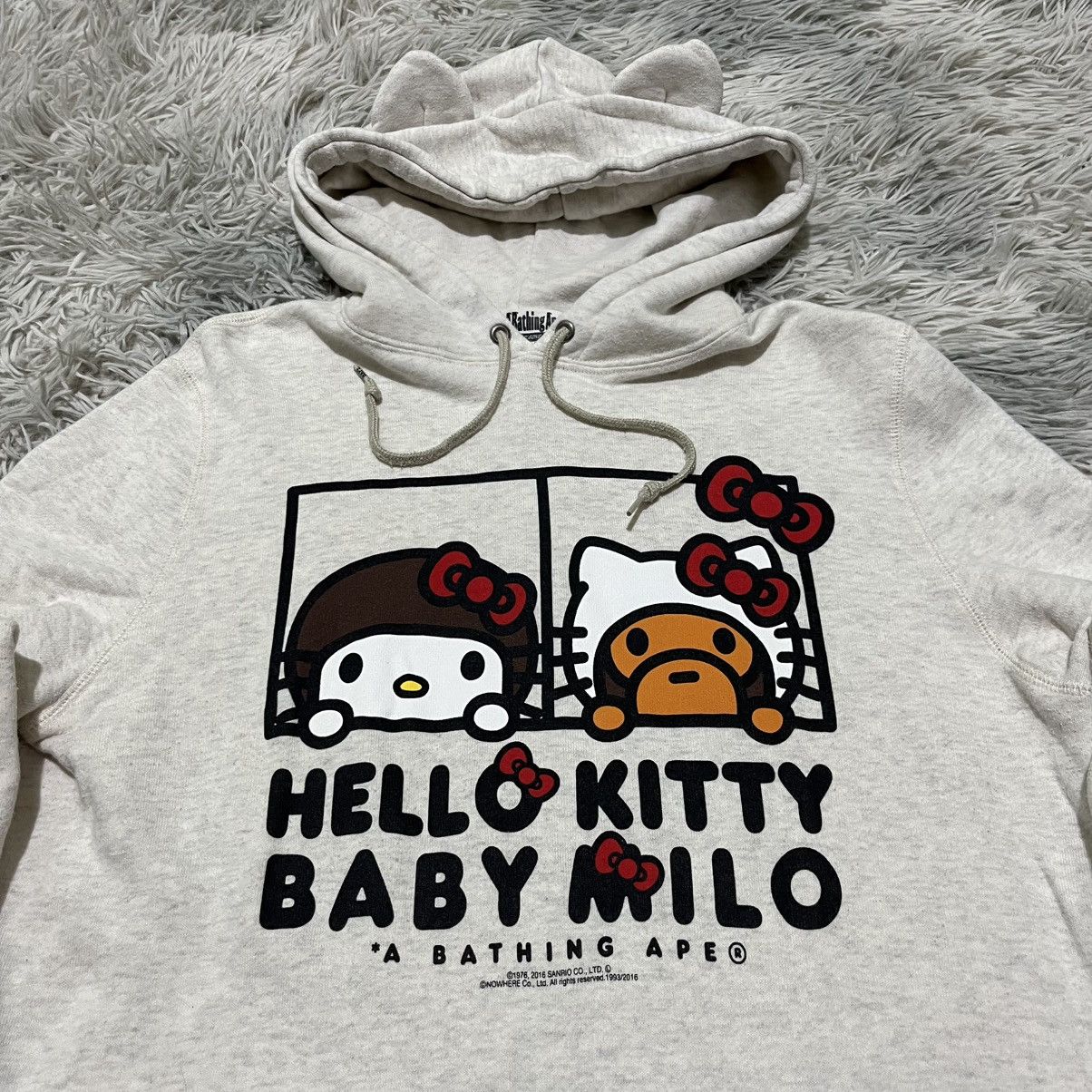 Bape BAPE x Hello Kitty Baby Milo hoodie Size S / US 4 / IT 40 - 3 Thumbnail