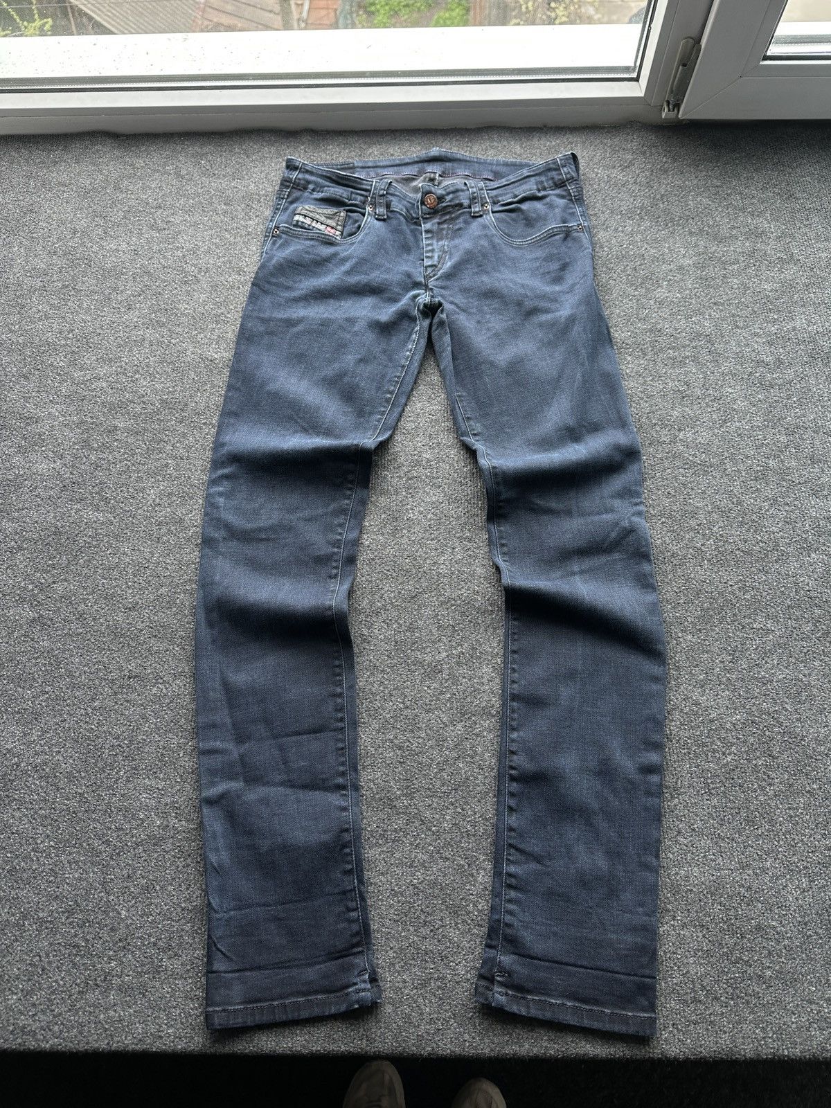 Diesel 🚨 DIESEL IFSIXWASNINE JEANS DENIM RARE Y2K FIT GOTHIC PUNK Size 30" / US 8 / IT 44 - 1 Thumbnail