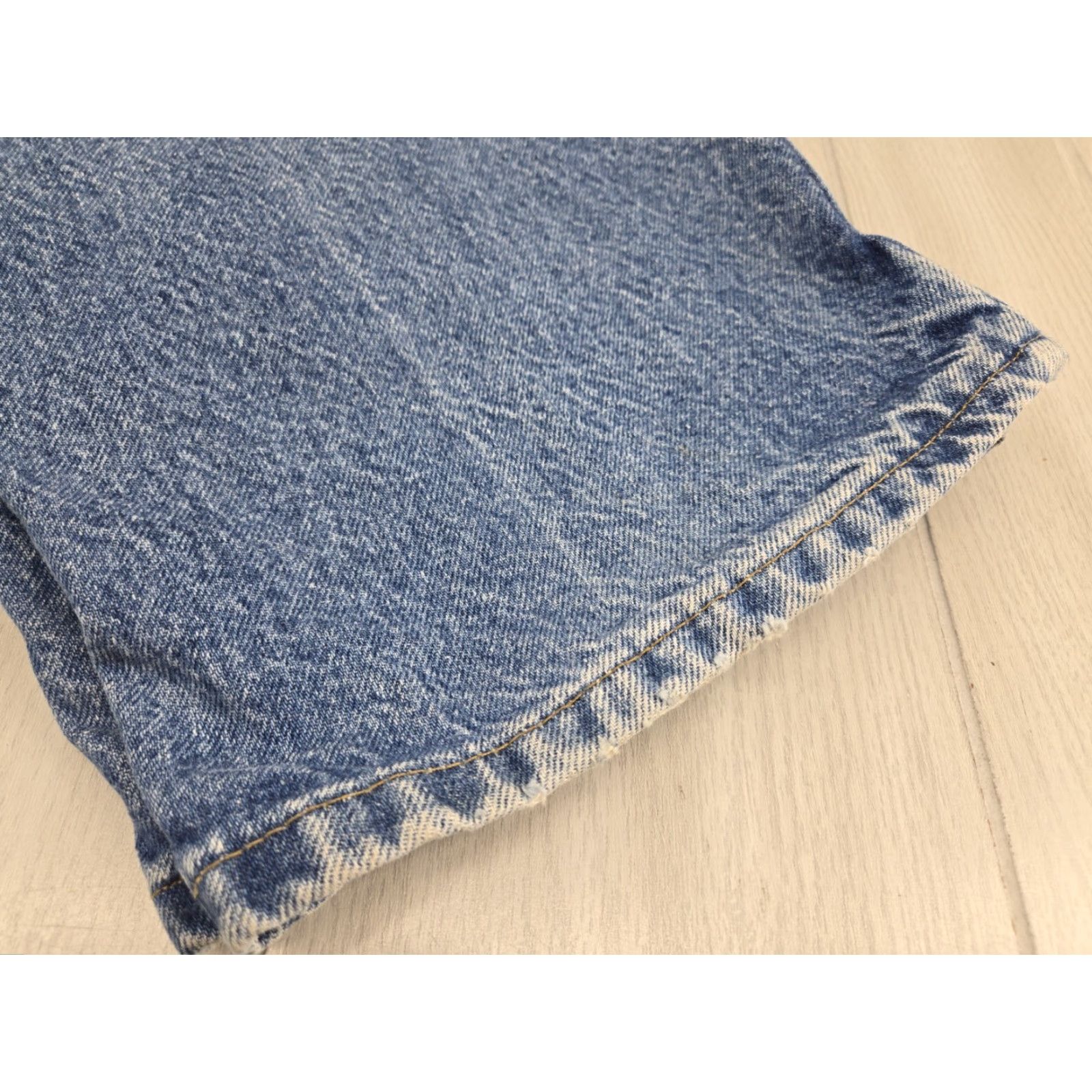 Carhartt Carhartt Jeans Distressed? No. Mens Denim Relaxed Fit Blue 44 x 30 B160 DTS - 5-Pocket Workwear Cotton Belt Loops Vintage? No Size US 44 / EU 60 - 2 Thumbnail
