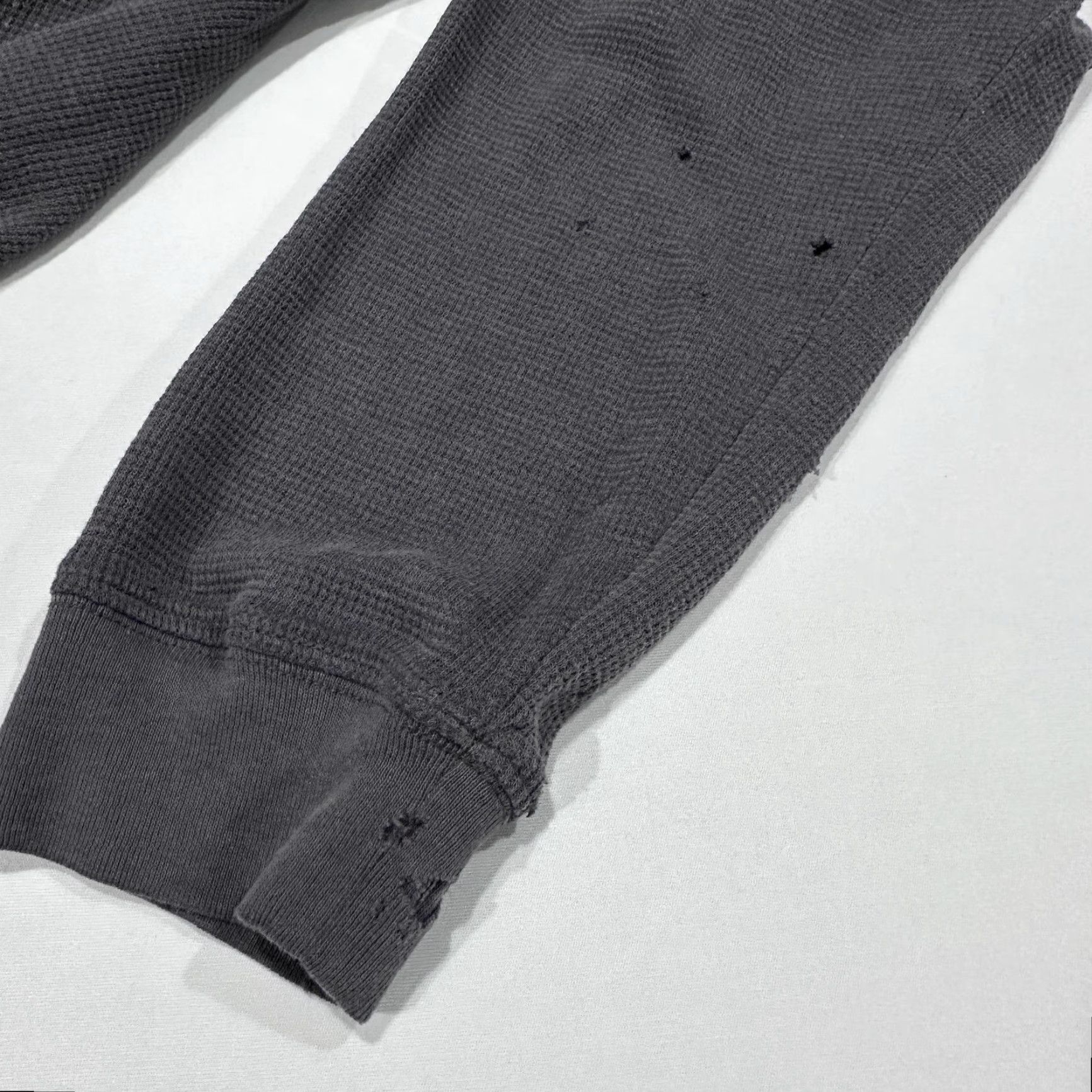 Vintage MMA Elite Shirt XL Gray Long Sleeve Thermal Grunge Y2K Crew Neck Mens Size US XL / EU 56 / 4 - 5 Thumbnail