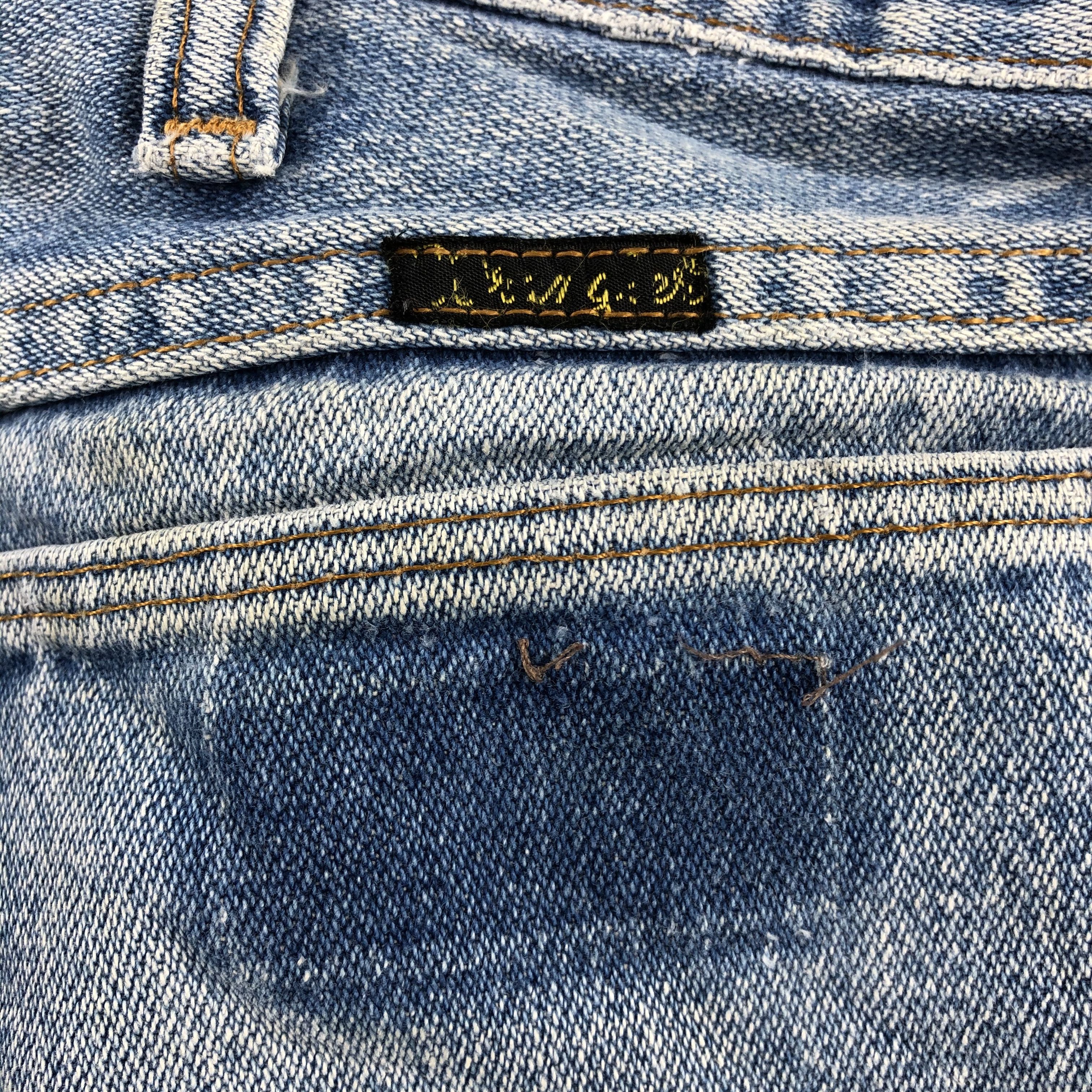 Vintage 80s Vintage Blue Wash Wrangler Jeans-J2315 Size US 33 - 5 Thumbnail