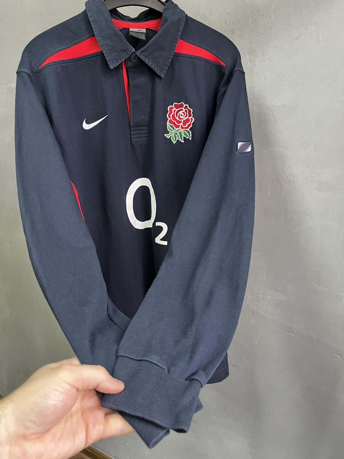 Nike × Vintage Nike rugby vintage Q2 Size US XL / EU 56 / 4 - 7 Thumbnail