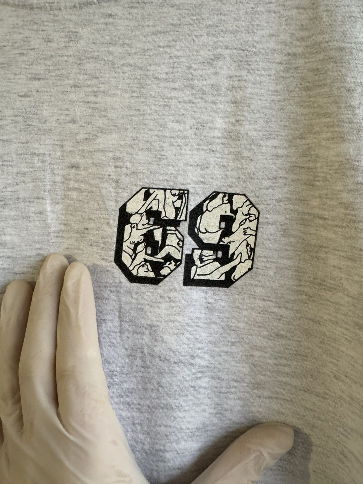 Band Tees Vintage 69 Tshirt by Porn Star Logo Size US XL / EU 56 / 4 - 4 Thumbnail