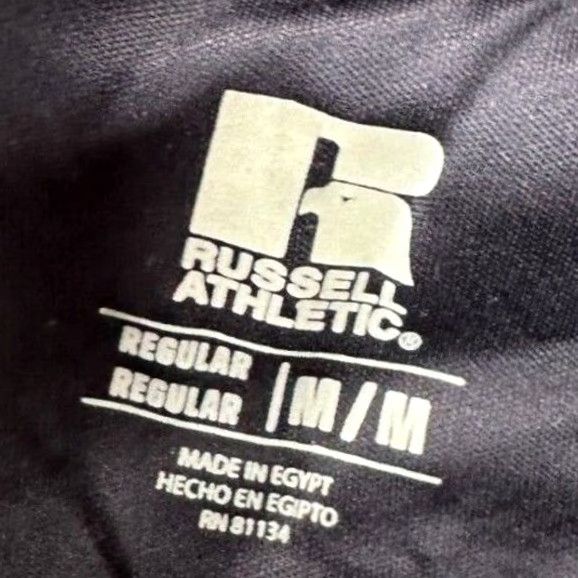 Russell Athletic Russell Athletic Sweatshirt Hoodie Adult Medium Blue Graphic Logo Pocket Pullover Mens NEW Size US M / EU 48-50 / 2 - 5 Thumbnail