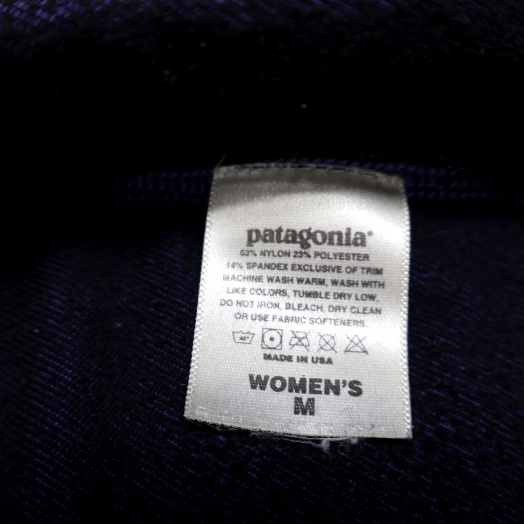 Patagonia Patagonia Pullover Womens Medium Purple 1/4 Zip Long Sleeve Mock Neck Athletic Hiking Casual Woven Nylon Polyester Spandex Daywear USA VTG Size M / US 6-8 / IT 42-44 - 7 Thumbnail