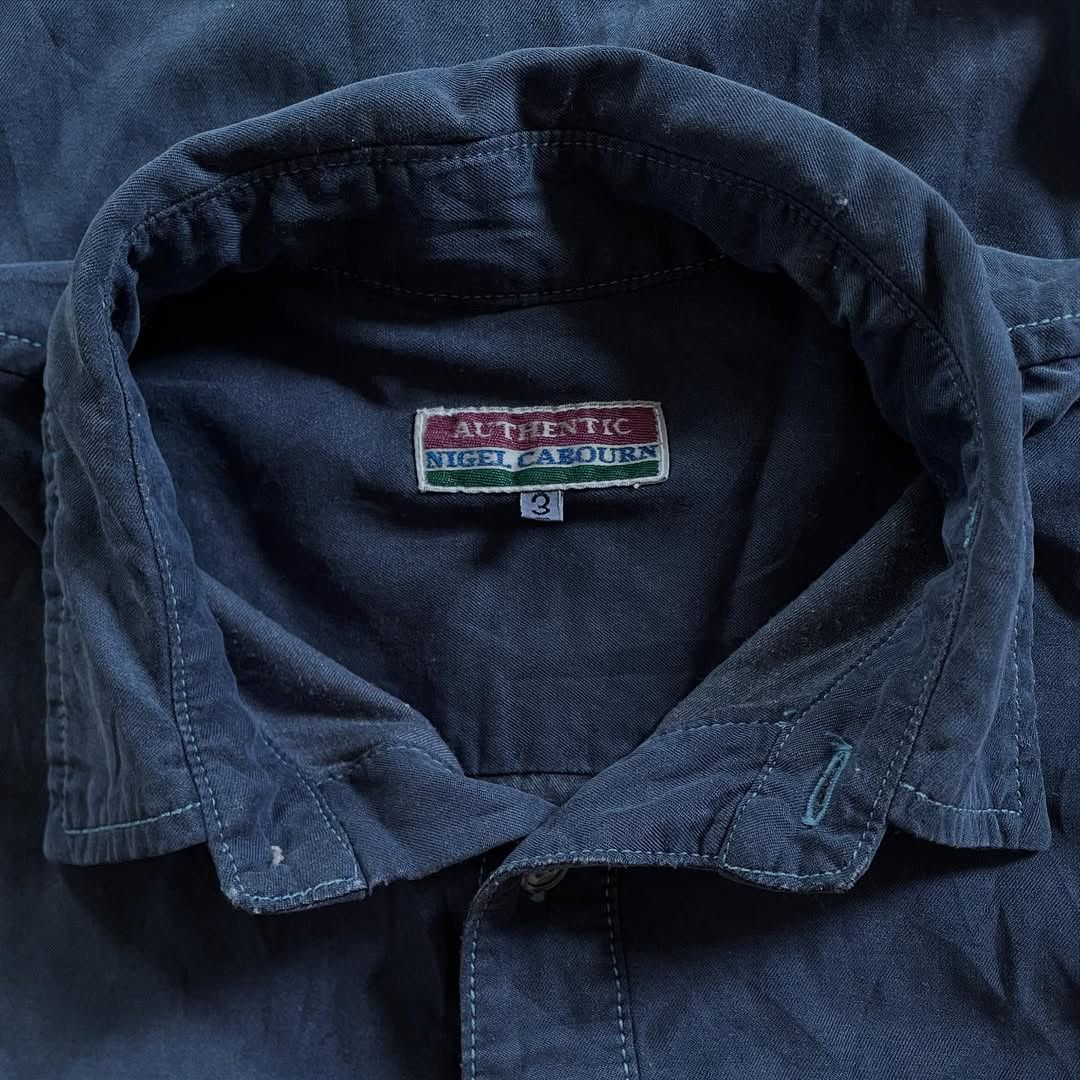 Nigel Cabourn Vintage Nigel Cabourn Oversized Utility Shirt Size US L / EU 52-54 / 3 - 6 Thumbnail