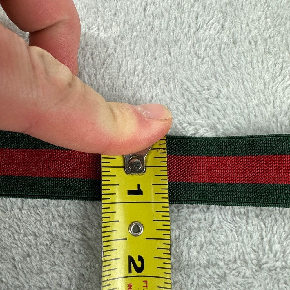 Gucci Gucci GG Elastic Web Stripe Belt Children's Size Medium 432 Size ONE SIZE - 7 Thumbnail