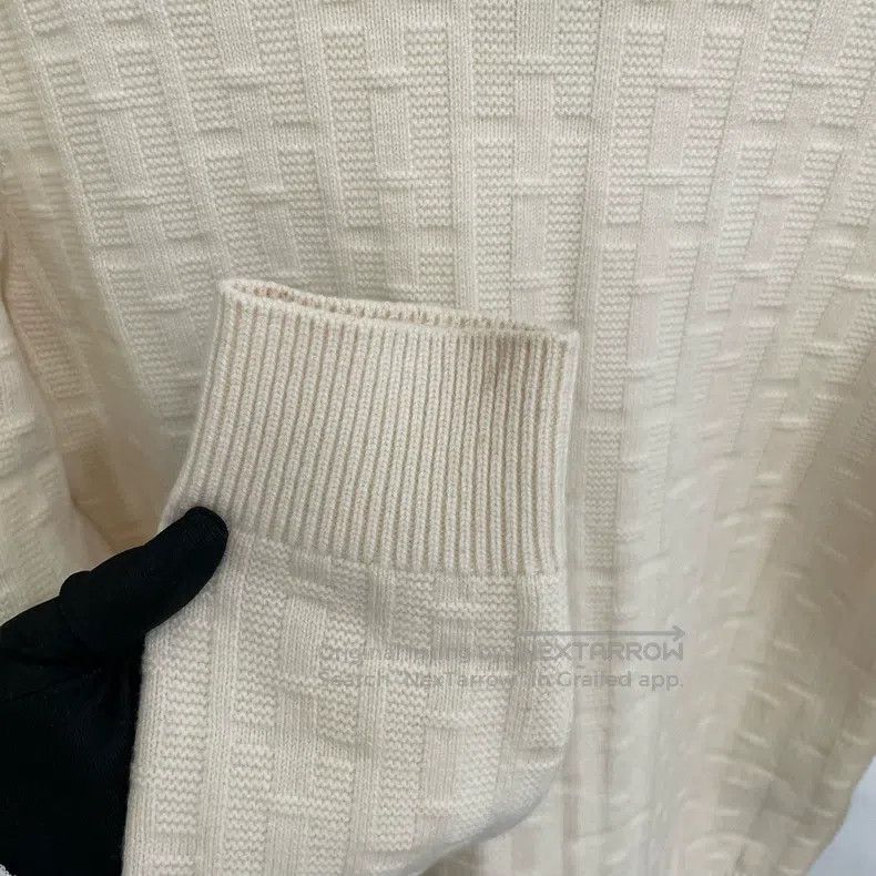 Hermes Hermes Beige 100% cashmere crewneck sweater Size XS / US 0-2 / IT 36-38 - 4 Thumbnail