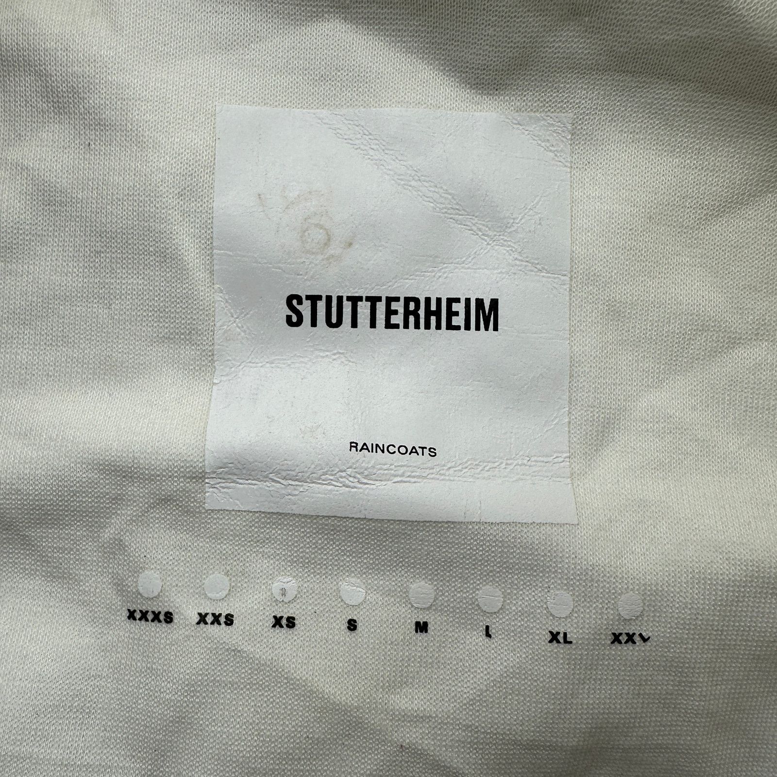 Stutterheim Stutterheim Goteborg Coat Raincoat Womens XS White Hooded Size XS / US 0-2 / IT 36-38 - 3 Thumbnail