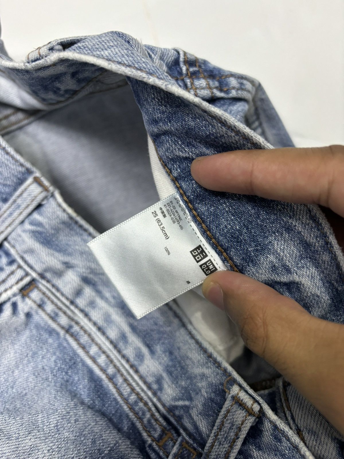 Undercover × Uniqlo VINTAGE UNIQLO U WIDE BAGGY JEANS Size US 27 - 11 Thumbnail