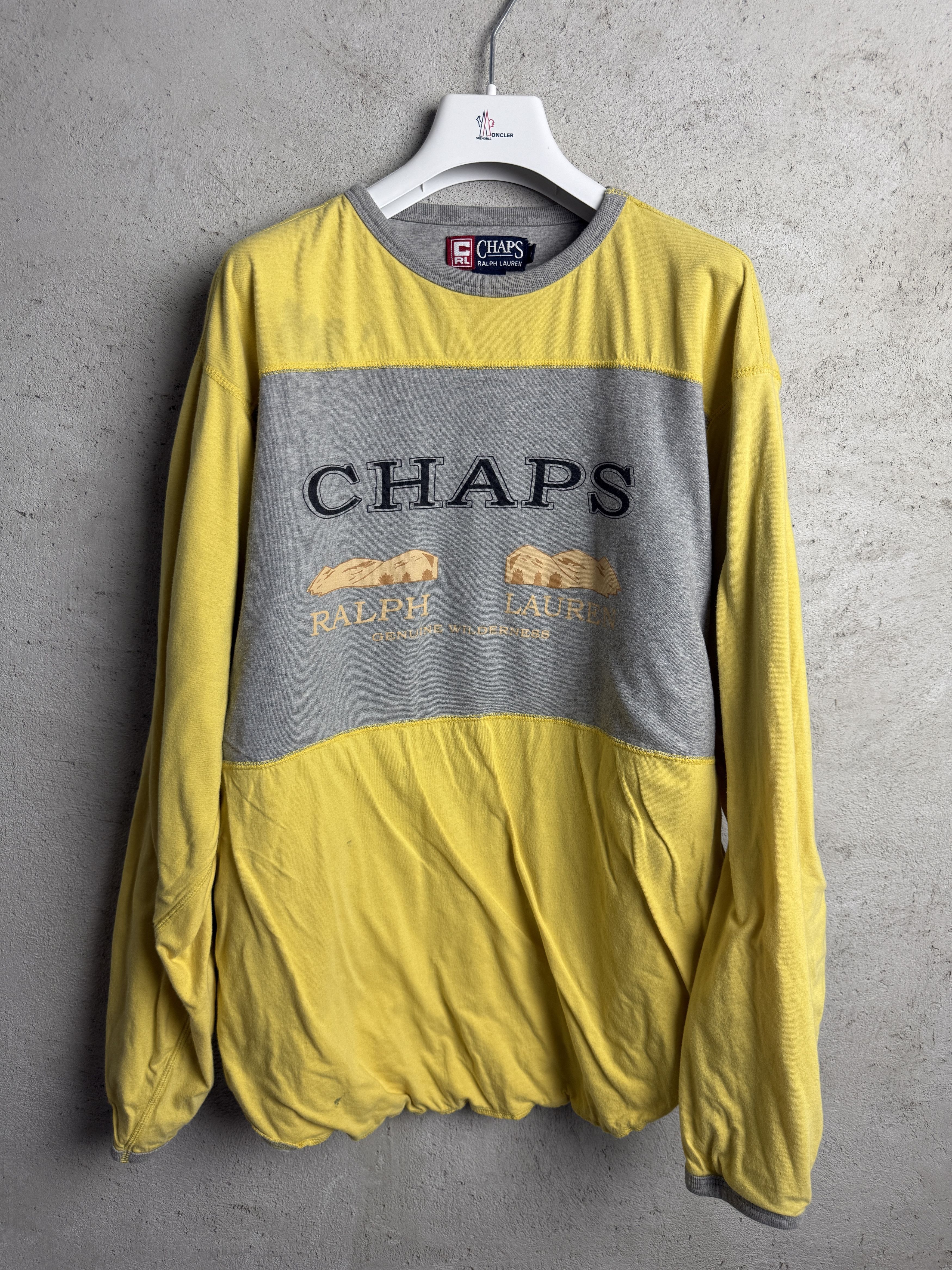 Chaps Ralph Lauren Chaps Ralph Lauren vintage heavy long sleeve t-shirt tee Size US M / EU 48-50 / 2 - 1 Thumbnail