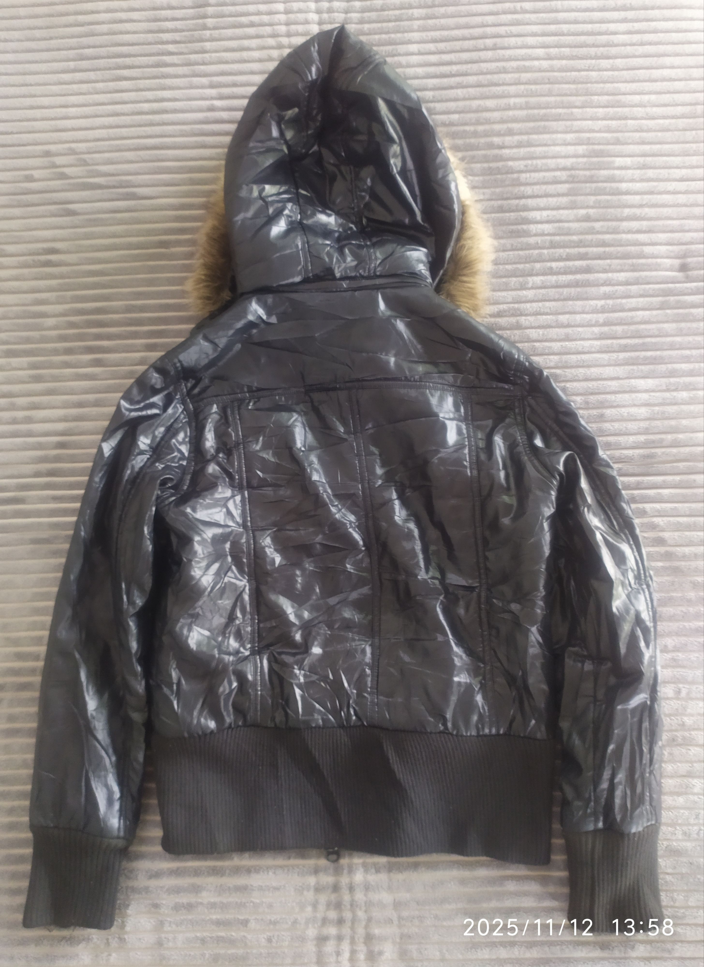 If Six Was Nine Vintage Y2k BUONA GIORNATA fur Jacket Size US S / EU 44-46 / 1 - 2 Thumbnail