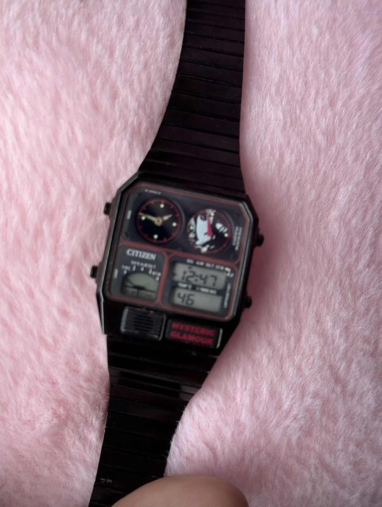 Citizen × Hysteric Glamour × Japanese Brand Citizen Ana Digi Temp Hysteric Glamour Woman Banana Rare Size ONE SIZE - 4 Thumbnail