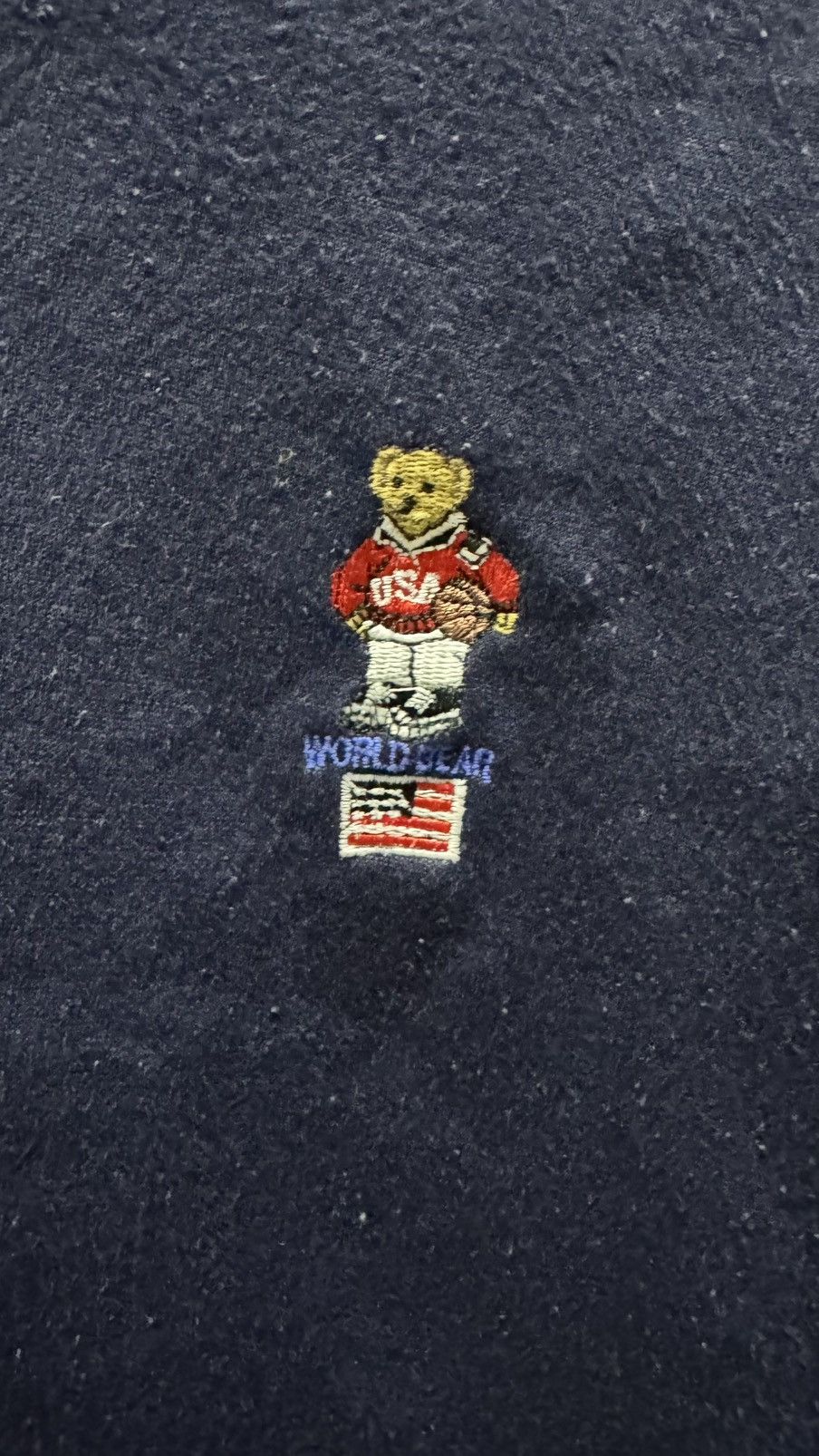 Vintage Vintage World Bear Sweatshirt Size US M / EU 48-50 / 2 - 3 Thumbnail