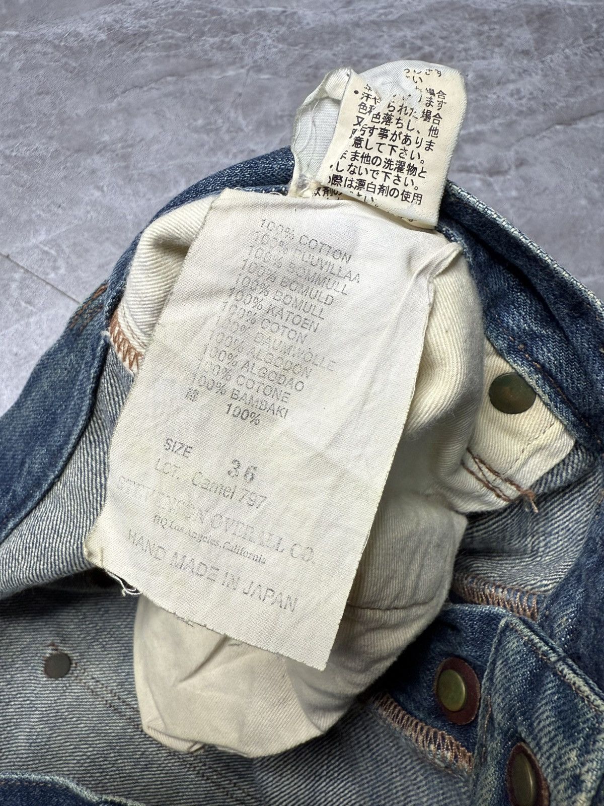 Stevenson Overall Co. Stevenson Overall Co. Lot 797XX Size US 36 / EU 52 - 12 Thumbnail