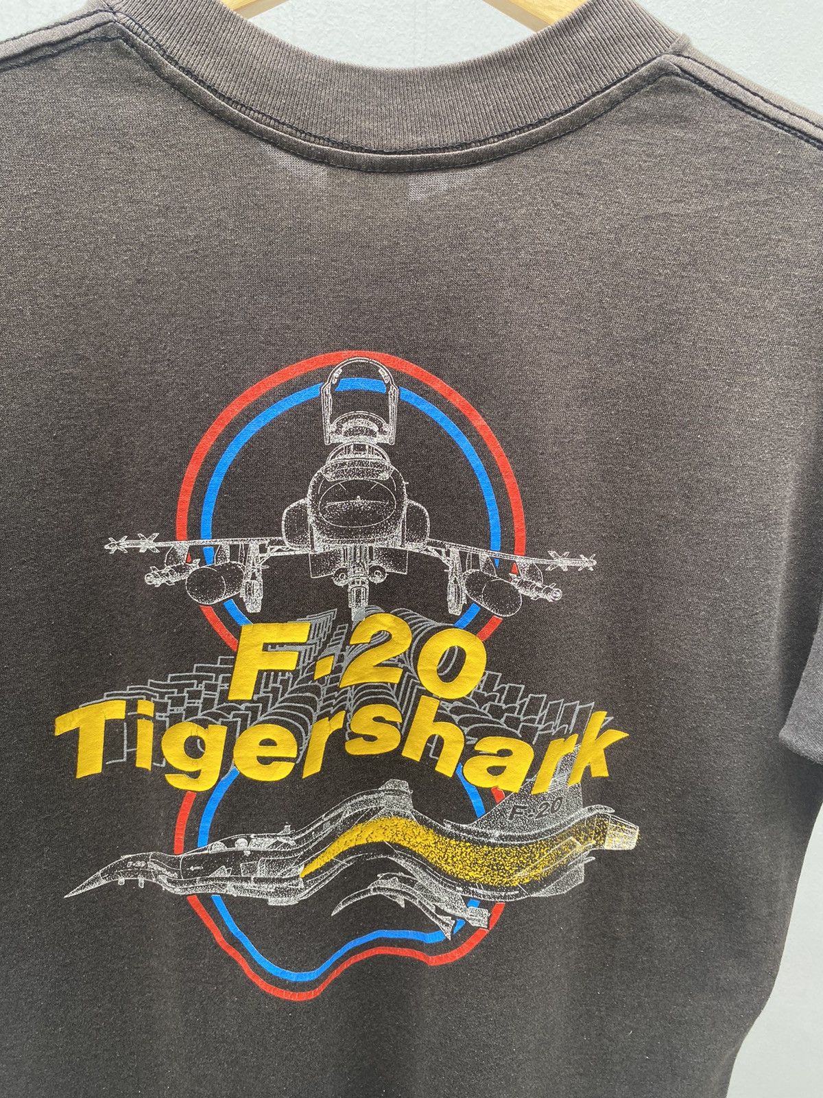 Trashead Tiger Shark Sun Faded Distressed