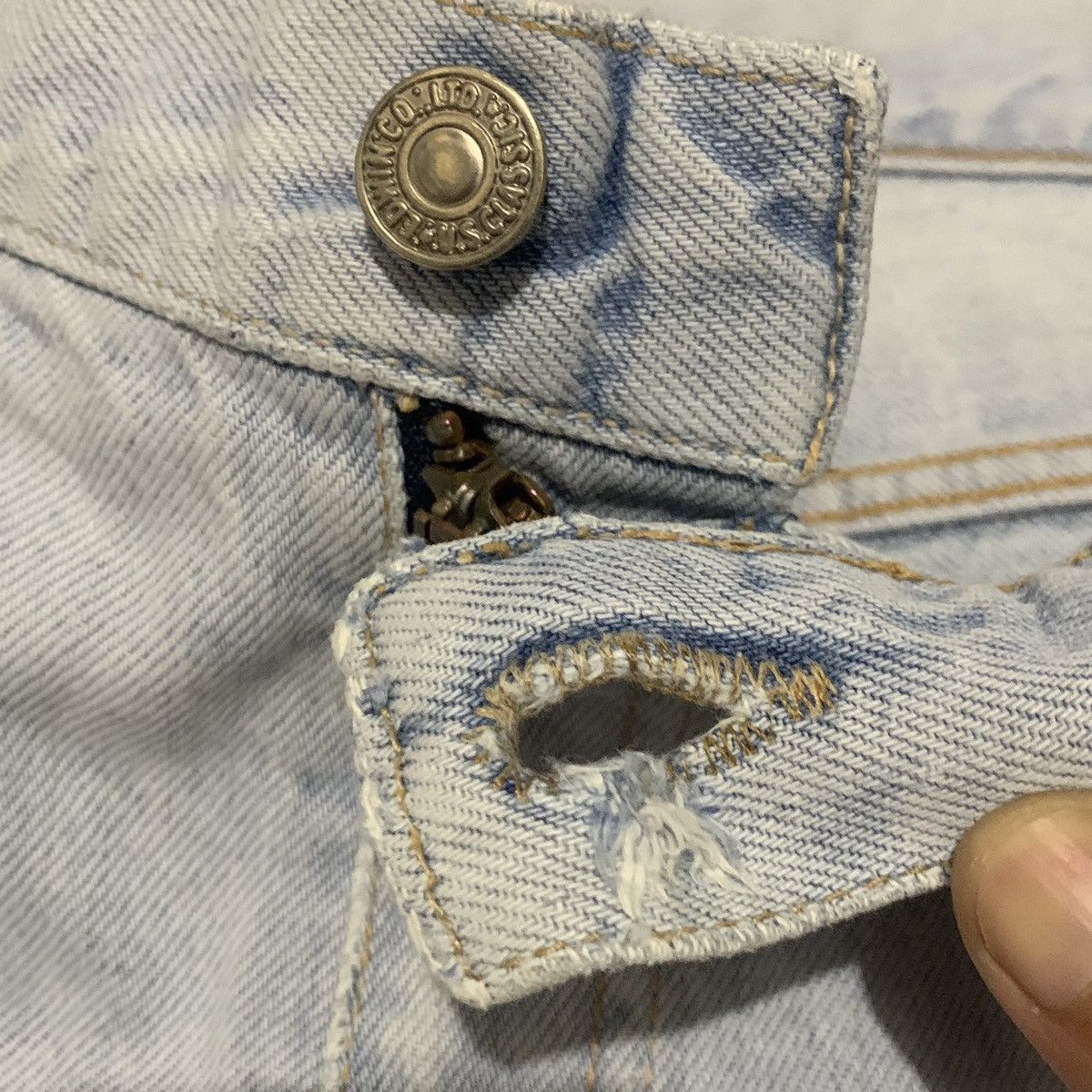 Edwin Vintage 90s Edwin US Classic Japan Denim Jeans W32 Size US 32 / EU 48 - 9 Thumbnail