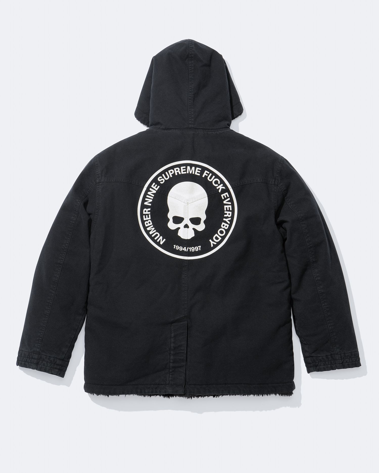 Number (N)ine × Supreme Supreme®/Number (N)ine® Hooded Sweatshirt