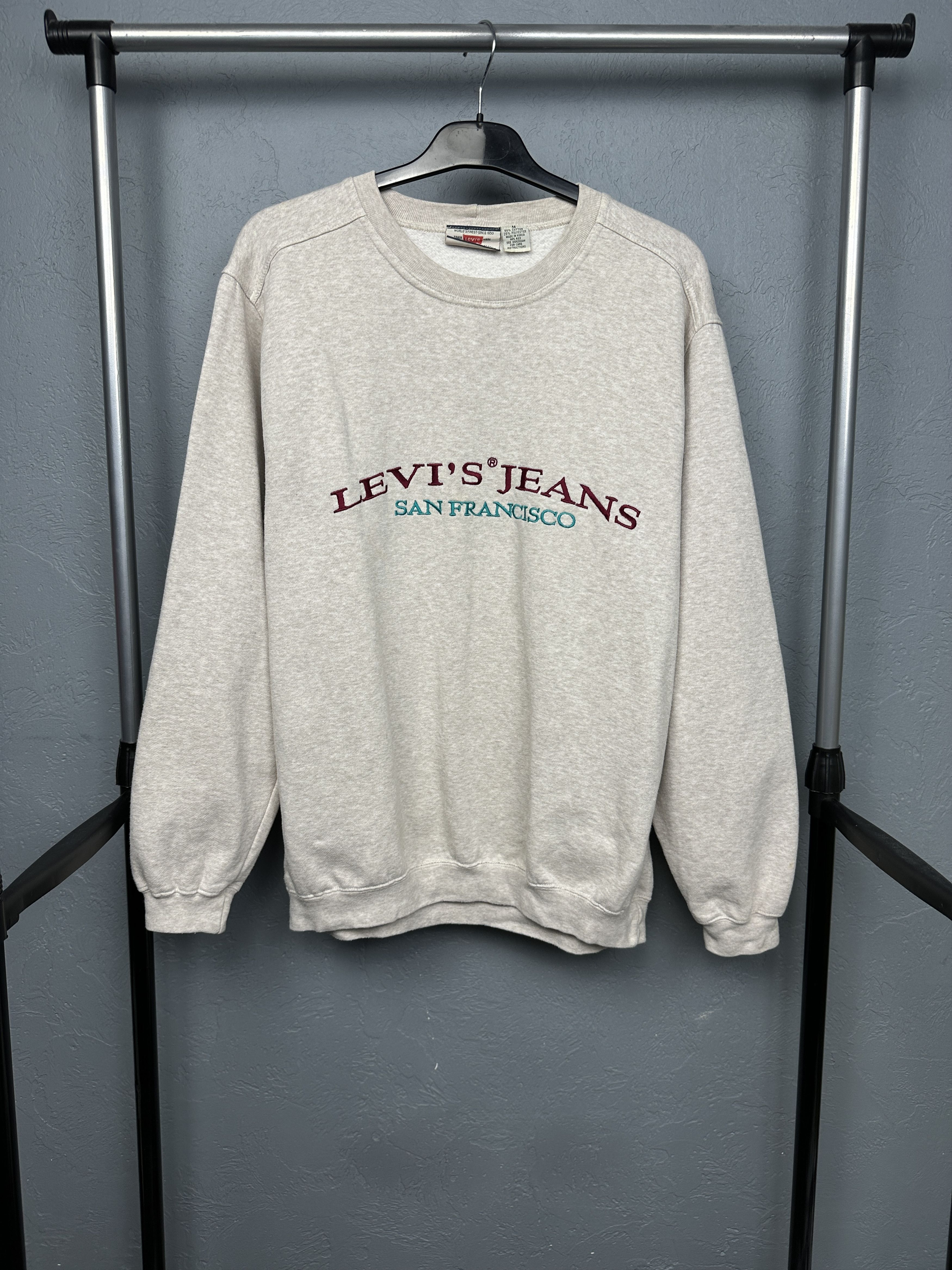 Levi's Levi's 90s Vintage Mens Sweatshirt Size US M / EU 48-50 / 2 - 1 Thumbnail