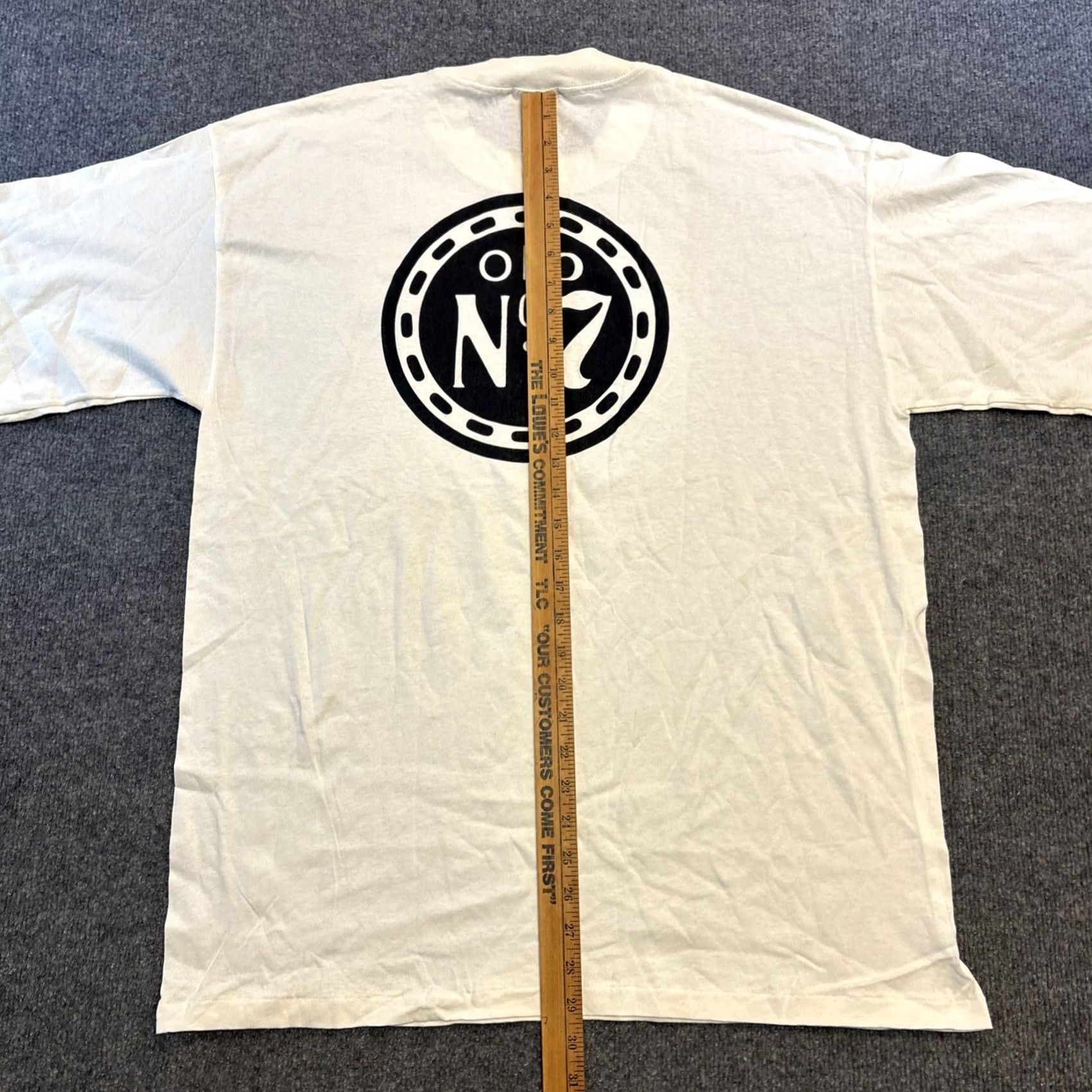Vintage VINTAGE Center Cut Jack Daniel’s T Shirt Men’s XL White Single Stitch Center Cut Jack Daniel’s T Shirt Mens XL White Shirts Men's XL White Size US XL / EU 56 / 4 - 7 Thumbnail