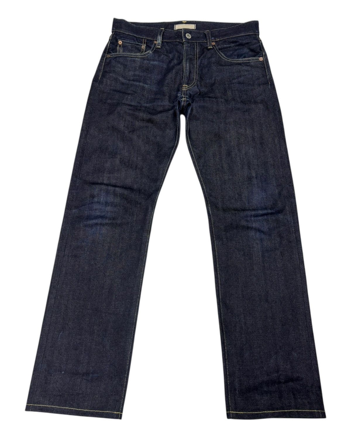 Undercover × Uniqlo NOS🔥UNIQLO JAPAN SELVEDGE BLUE DENIM JEANS UNDERCOVER STYLE Size US 30 / EU 46 - 3 Thumbnail