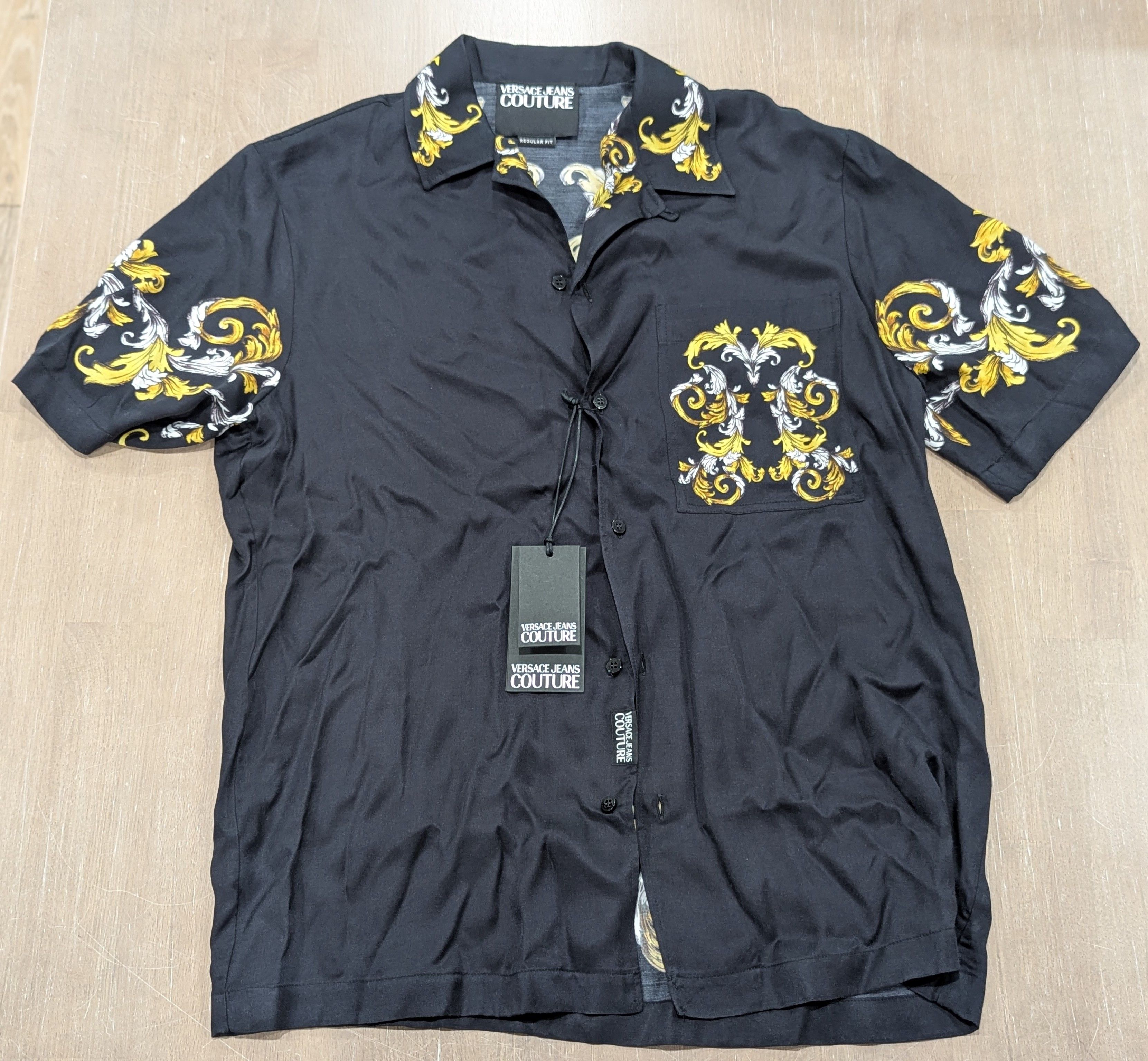 Versace Jeans Couture Versace Jeans Couture Barocco Button Up Shirt 46 Size US S / EU 44-46 / 1 - 1 Thumbnail