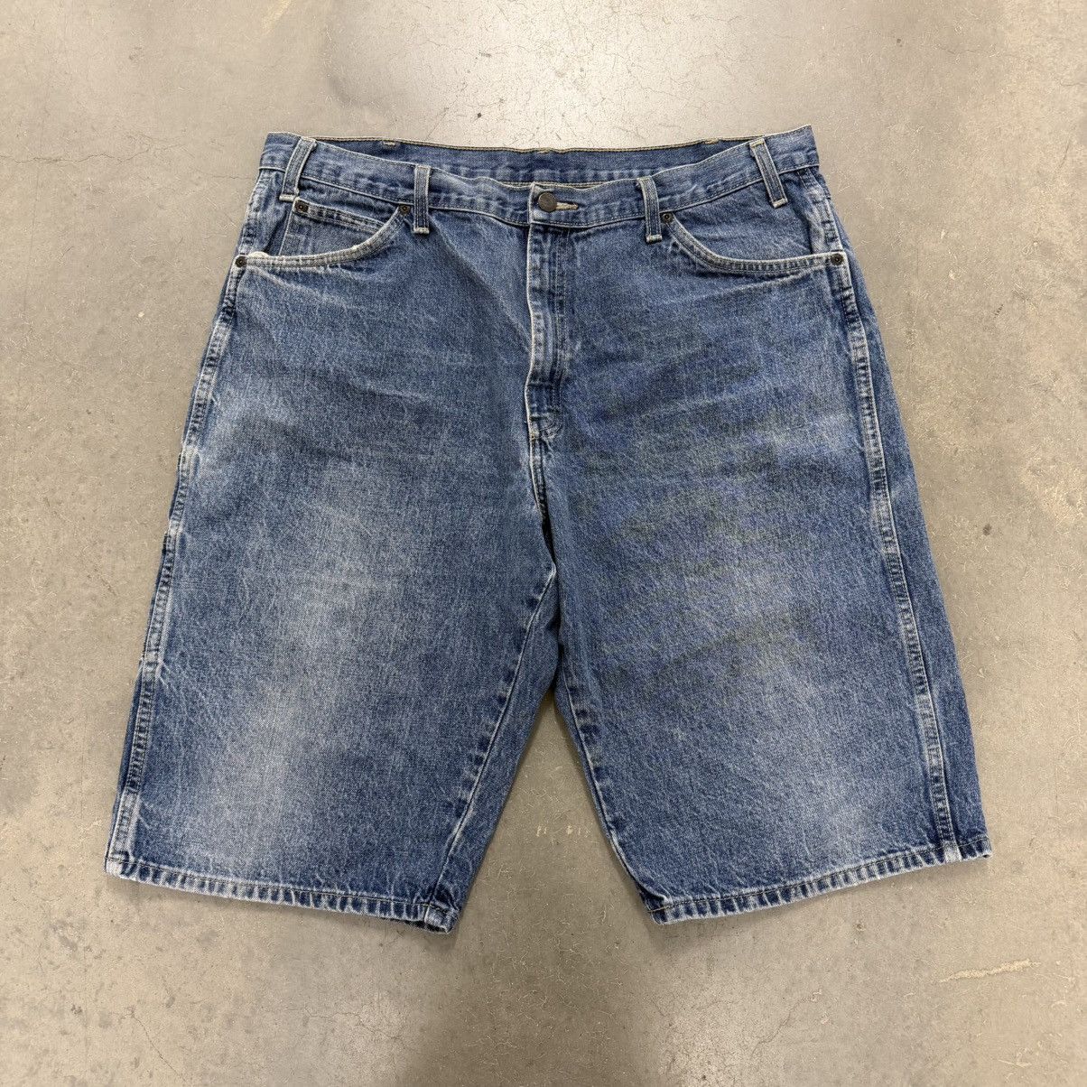 Dickies Vintage Dickies Denim Carpenter Jorts Baggy Size US 38 / EU 54 - 1 Thumbnail