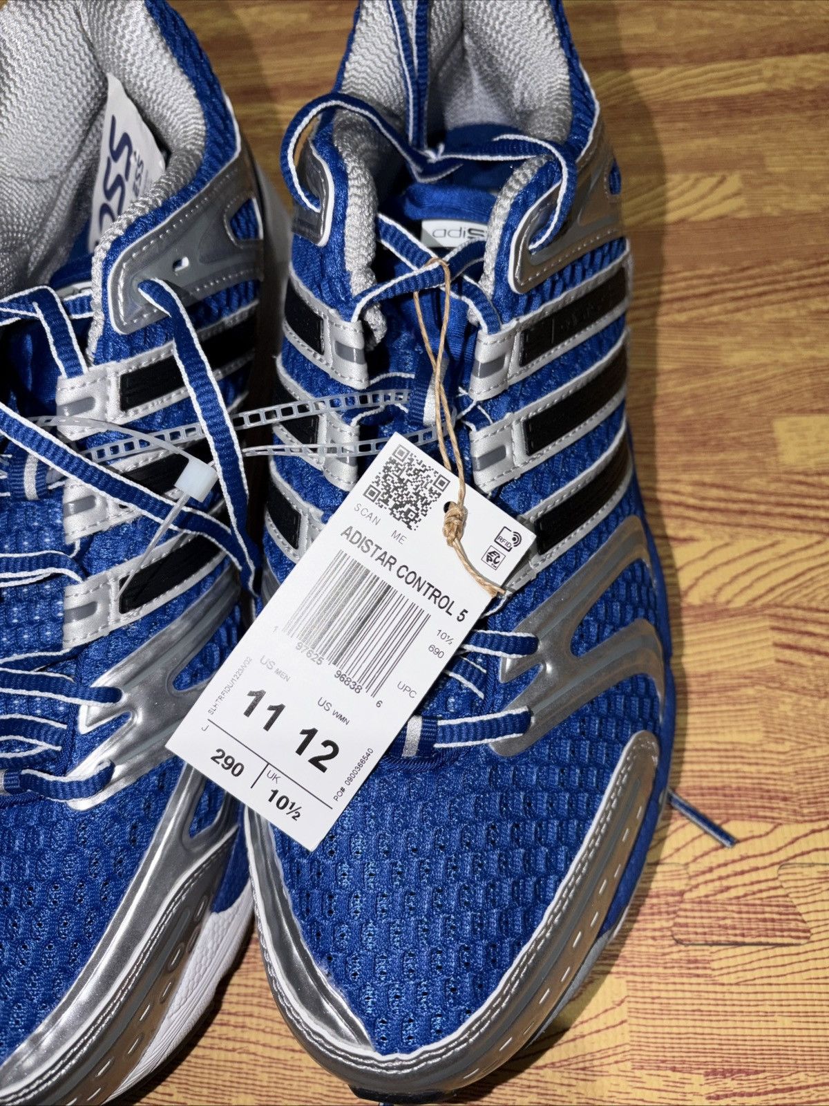 Adidas Adidas Adistar Control 5 Running Shoes Mens 11 Size US 11 / EU 44 - 4 Thumbnail
