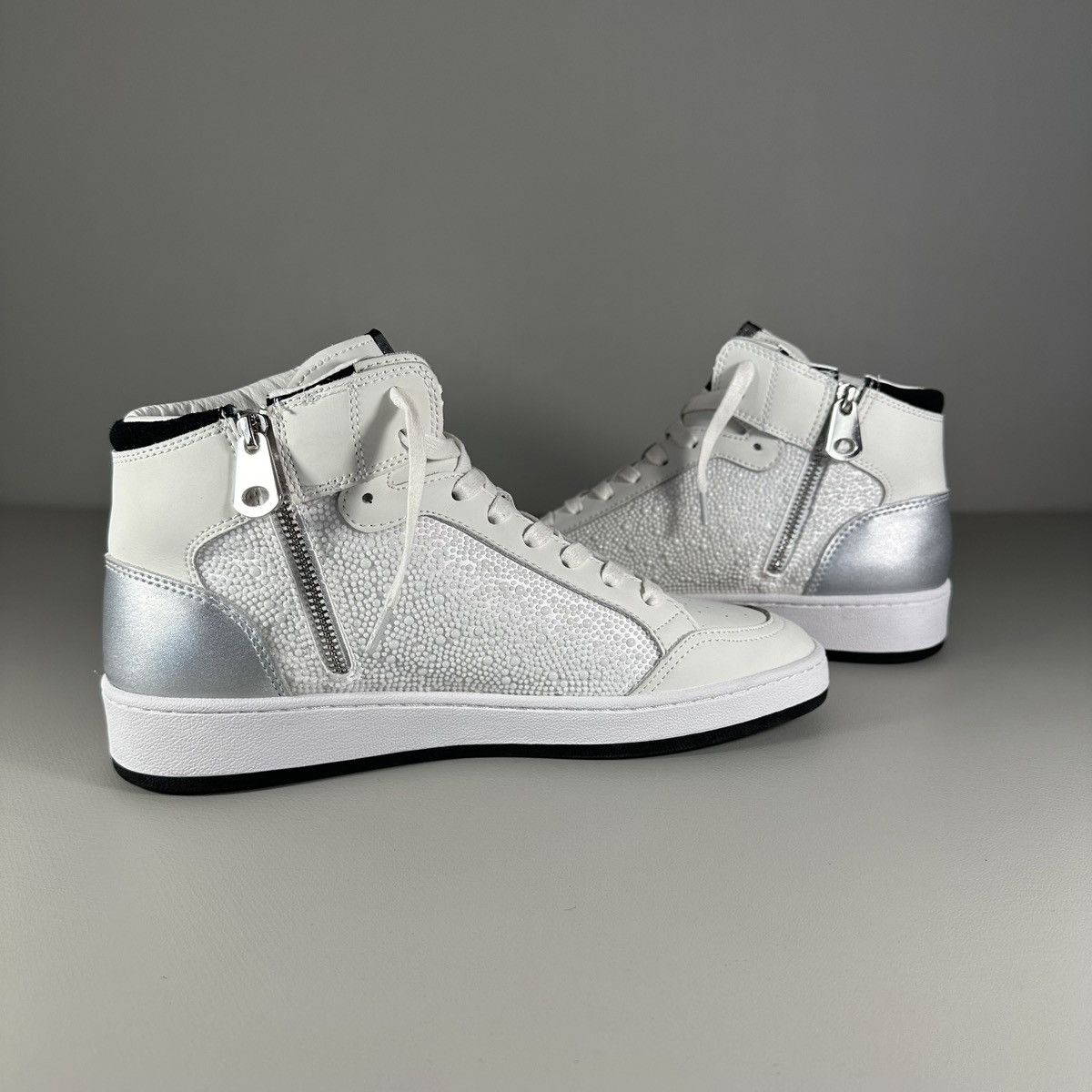 Vintage Havana Vintage Havana Dream High Top Sneakers Pearl Rhinestone Mix Size US 11 / IT 41 - 6 Thumbnail