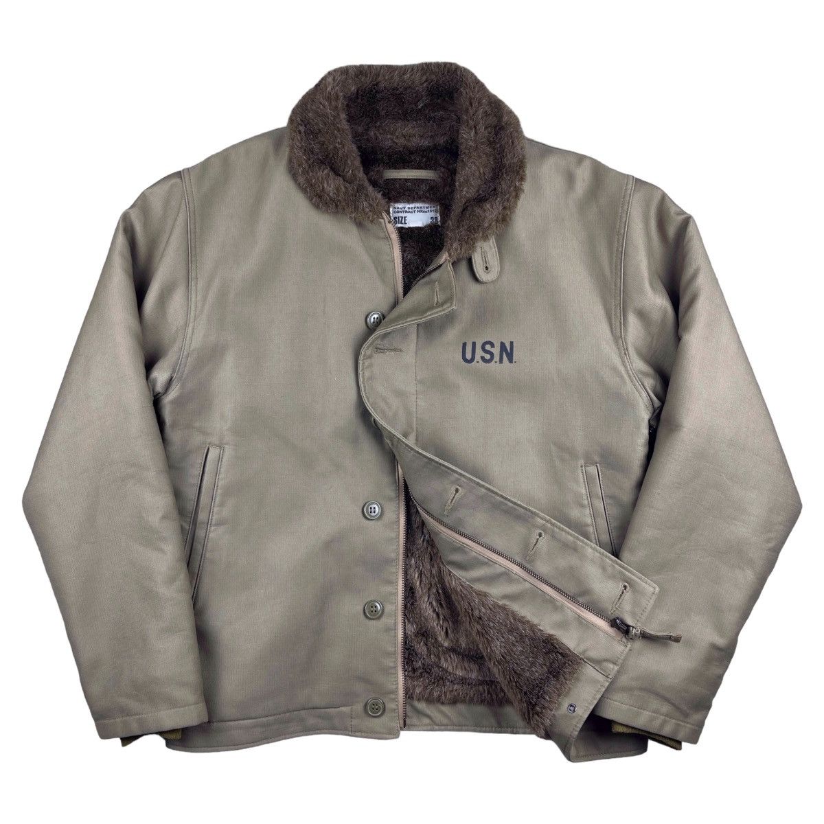 Military USN N1 DECK JACKET | Grailed