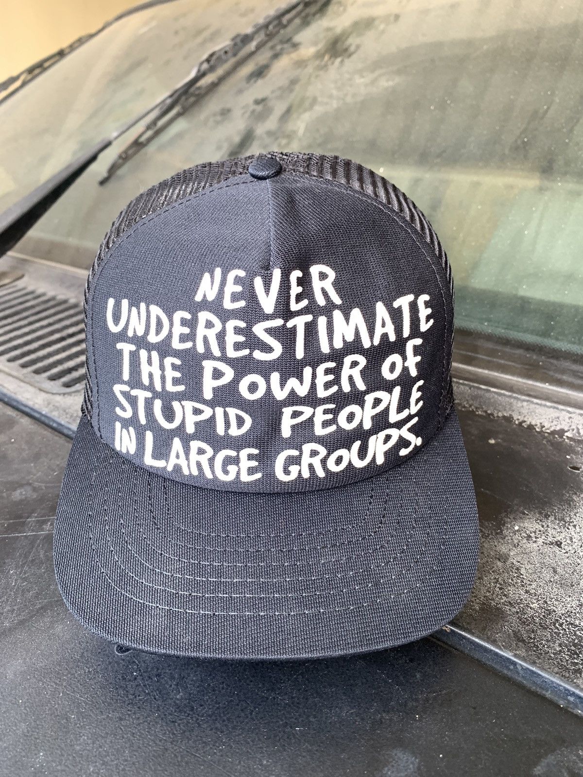 Vintage Vintage trucker hat made in USA Size ONE SIZE - 1 Thumbnail