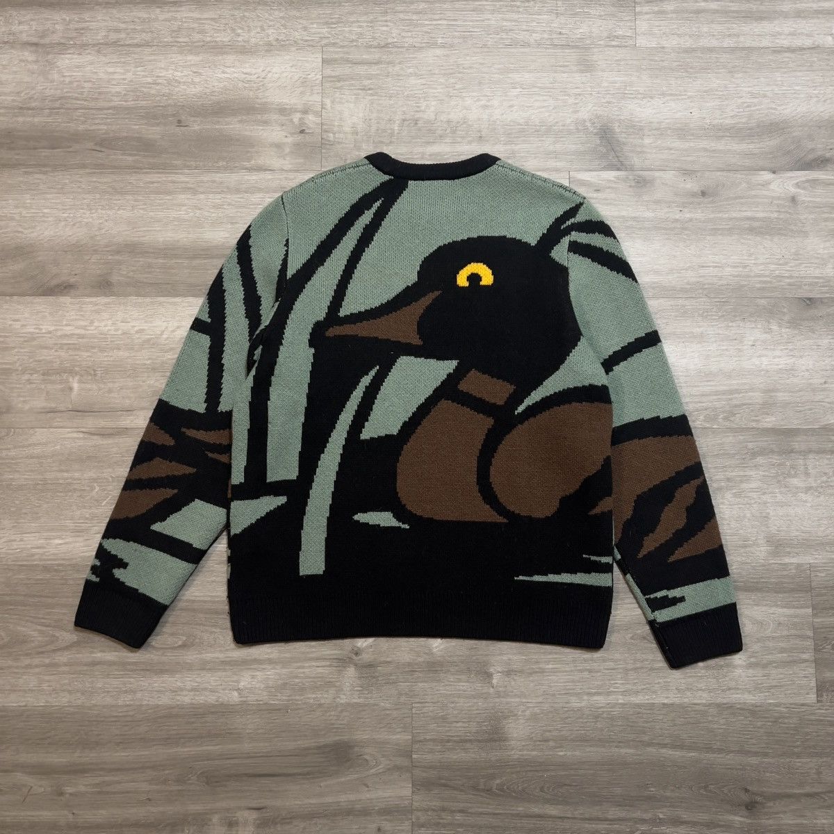 Carhartt × Carhartt Wip Carhartt WIP Work In Progress Pond Duck Knitted Sweater Size US M / EU 48-50 / 2 - 5 Thumbnail