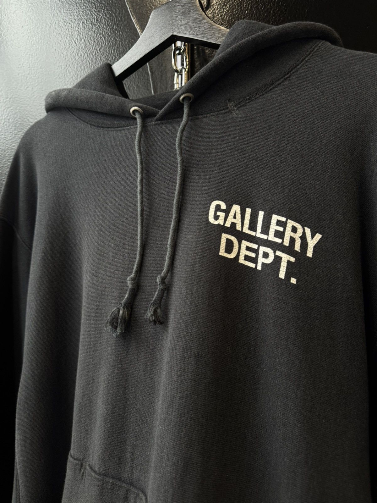 Gallery Dept. Gallery Dept Black Hoodie Size US M / EU 48-50 / 2 - 3 Thumbnail