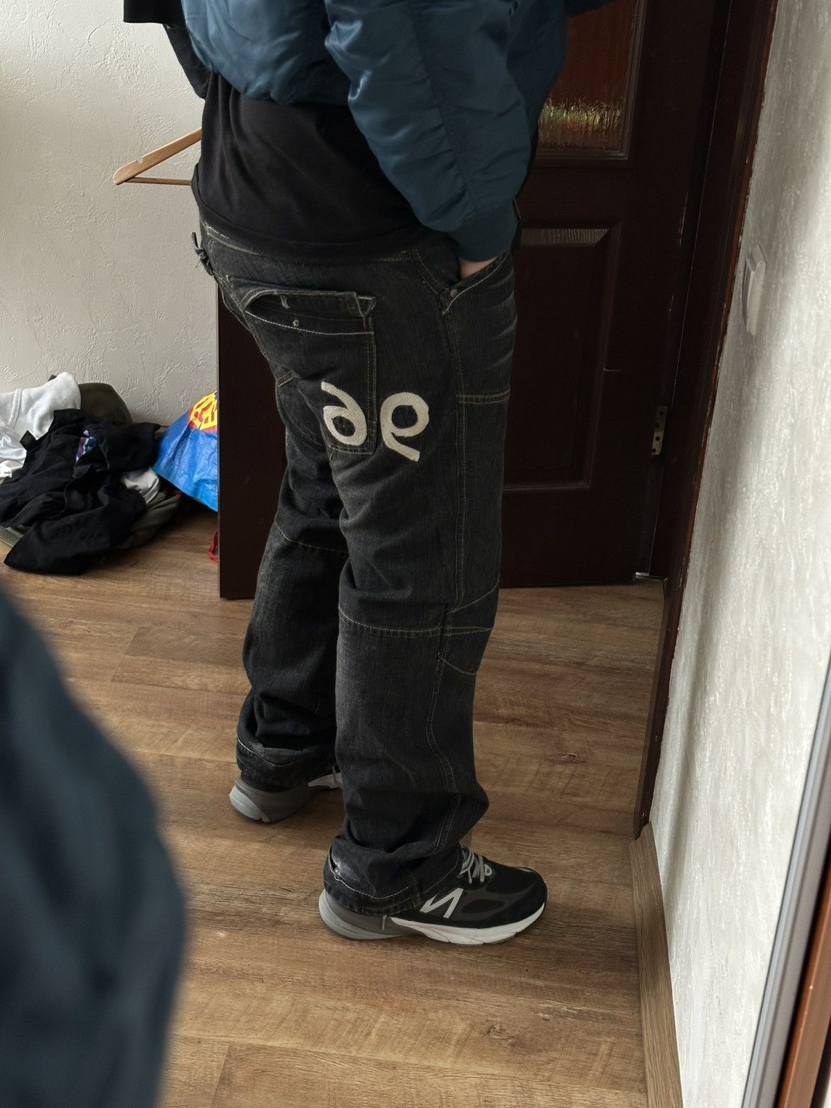 G-Star × Vintage G-STAR RAW 96 JEANS RARE VINTAGE HAFT OVERSIZE Size US 36 / EU 52 - 1 Thumbnail