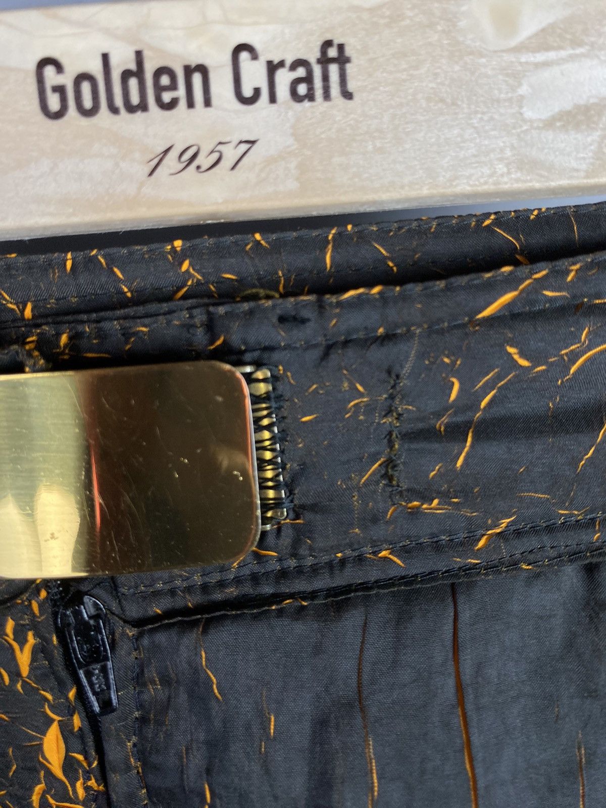 Japanese Brand × Vintage Vintage Graphic Nylon Pants with Abstract Orange Pattern Size US 32 / EU 48 - 14 Thumbnail