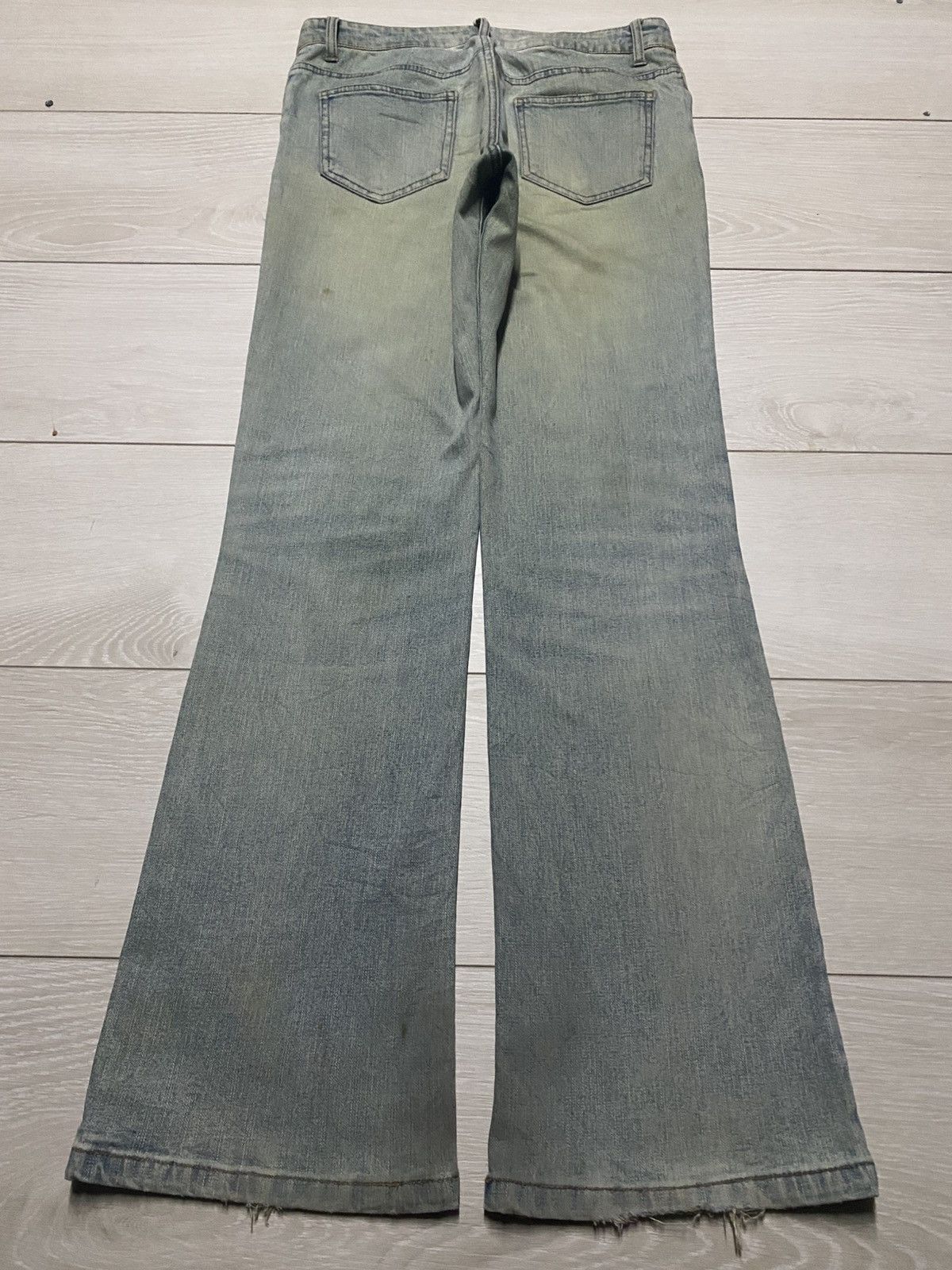 Vintage Vintage Japanese Brand Mud Wash Grunge Distressed Flare Jean Size US 30 / EU 46 - 2 Thumbnail